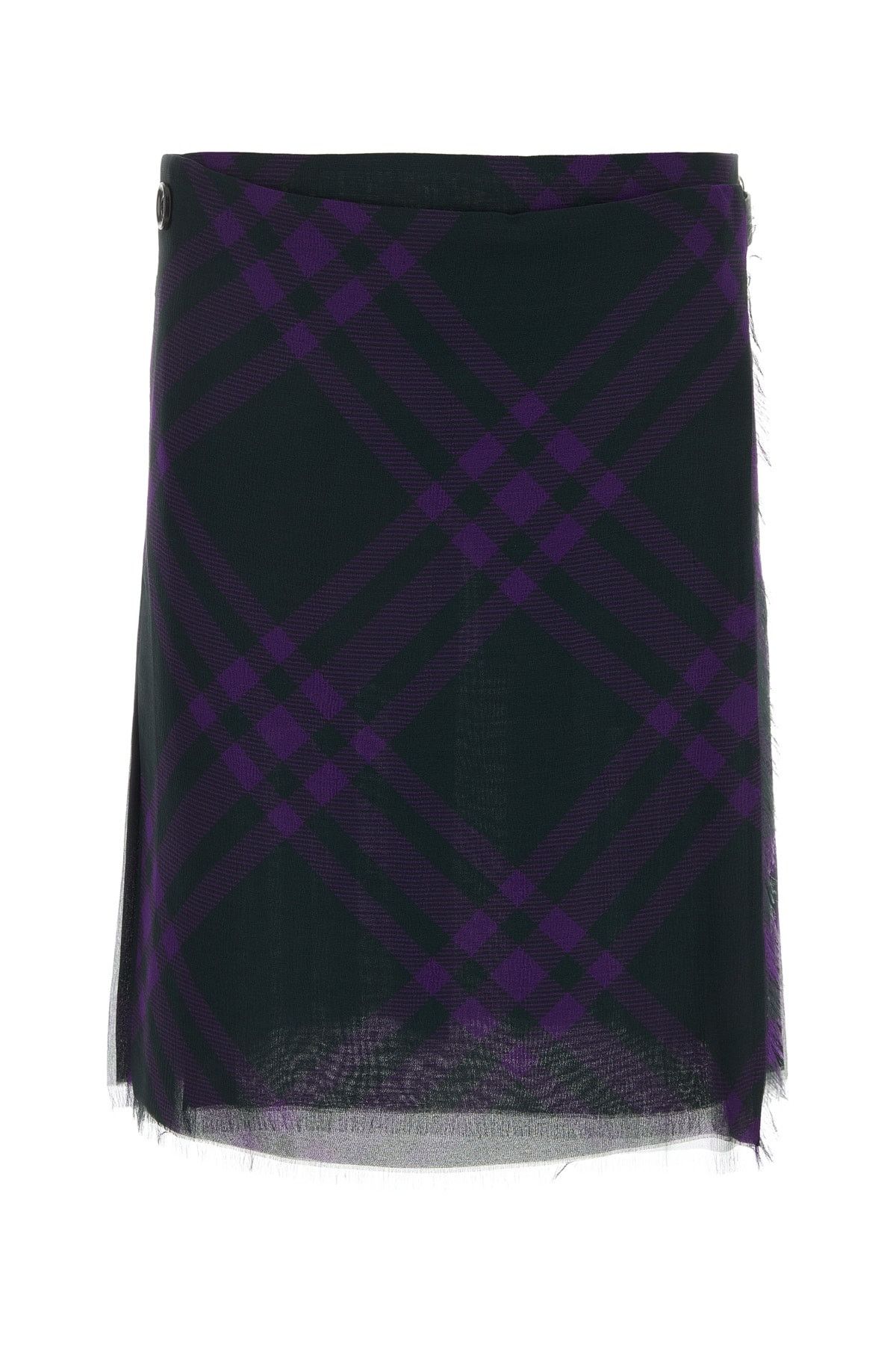 スカート Burberry Embroidered Silk Skirt Burberry Embroidered Silk Skirt | Grailed