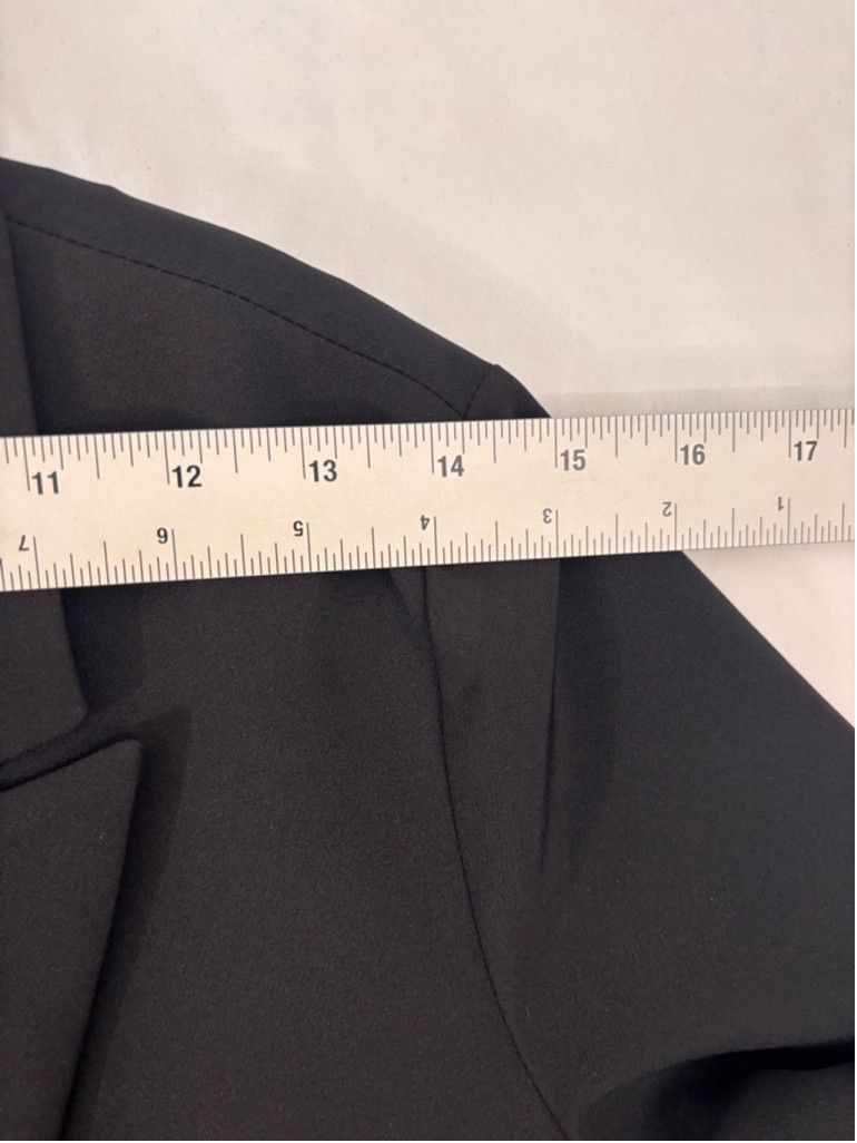 Forever 21 Women's Forever 21 Black Blazer Size L Size L / US 10 / IT 46 - 3 Thumbnail