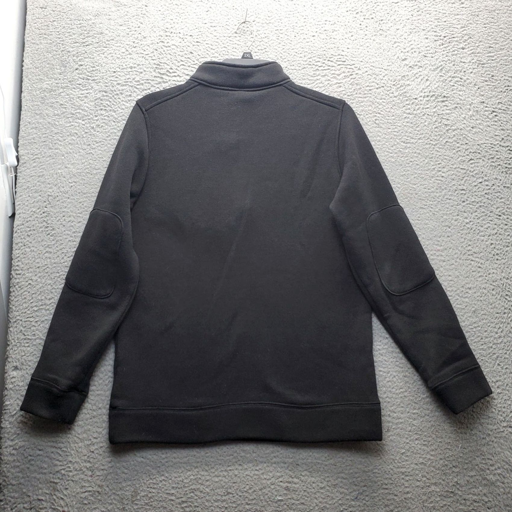 Vintage Columbia Sweatshirt Mens Large Black Sherpa Lined Elbow Patch 1/4 Zip Pullover Size US L / EU 52-54 / 3 - 2 Thumbnail