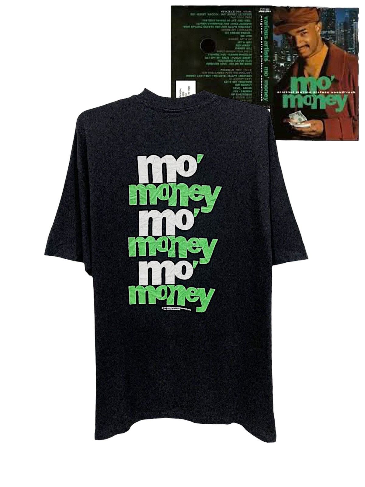 Grailed Vintage 90s Mo' Money Damon Wayans Movie Tee Size US XL / EU 56 / 4 - 2 Thumbnail