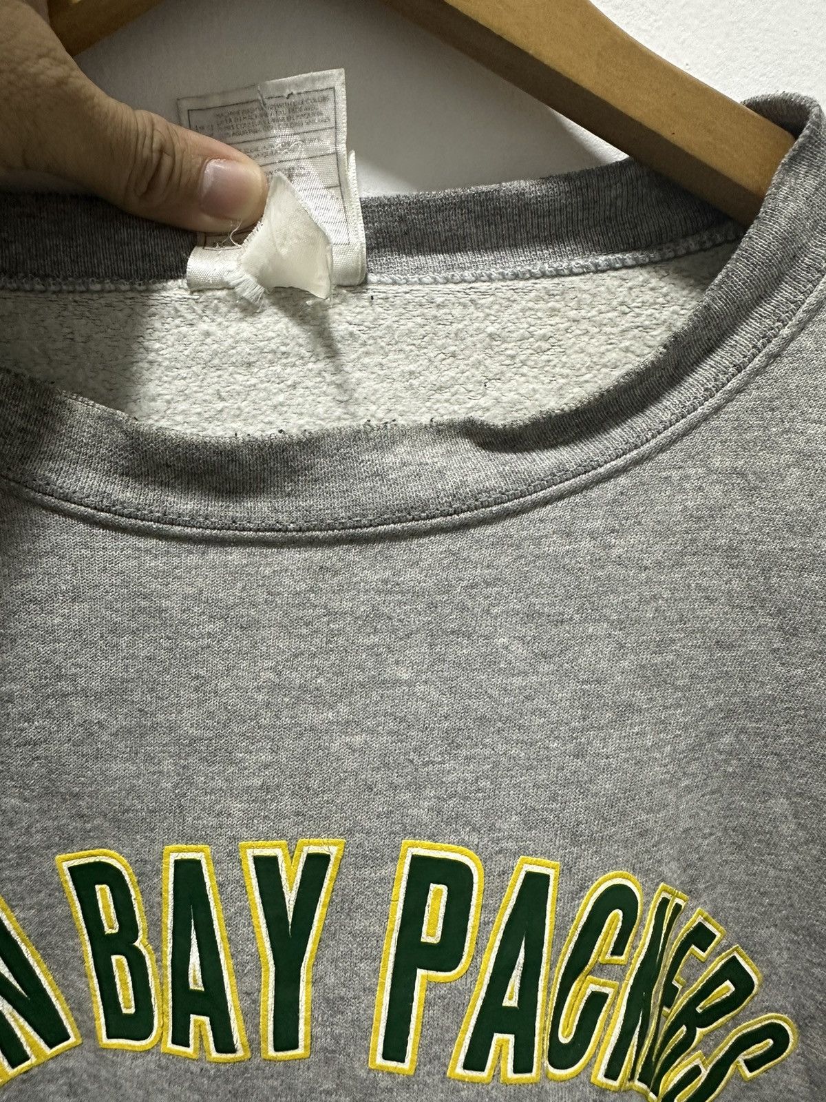 NFL × Nike × Vintage Vintage 90’s Nike Green Bay Packers Sweatshirt NFL Team Size US L / EU 52-54 / 3 - 4 Thumbnail