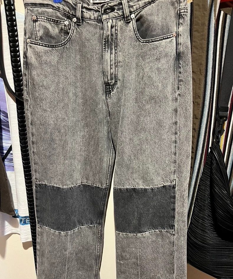 Our Legacy Our Legacy Double ring patch jeans Size US 33 - 2 Thumbnail