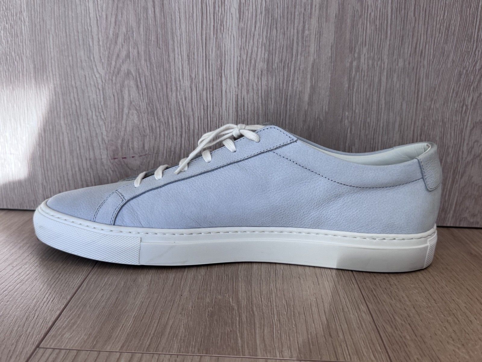 Common Projects COMMON PROJECTS Gray Contrast Achilles Sneakers Size 12 / 45 Size US 12 / EU 45 - 8 Thumbnail
