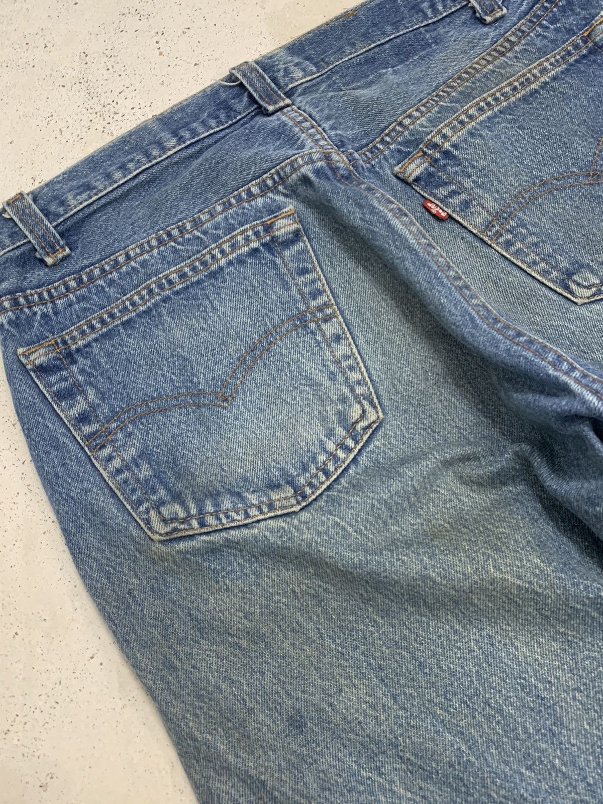 Levi's Levis 501 Vintage Muddy Patch Distressed Denim Size US 30 / EU 46 - 18 Thumbnail