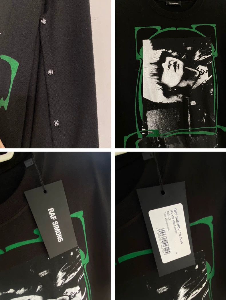 Raf Simons Raf Simons 19ss show style double-necked alien T-shirt Size US S / EU 44-46 / 1 - 5 Thumbnail