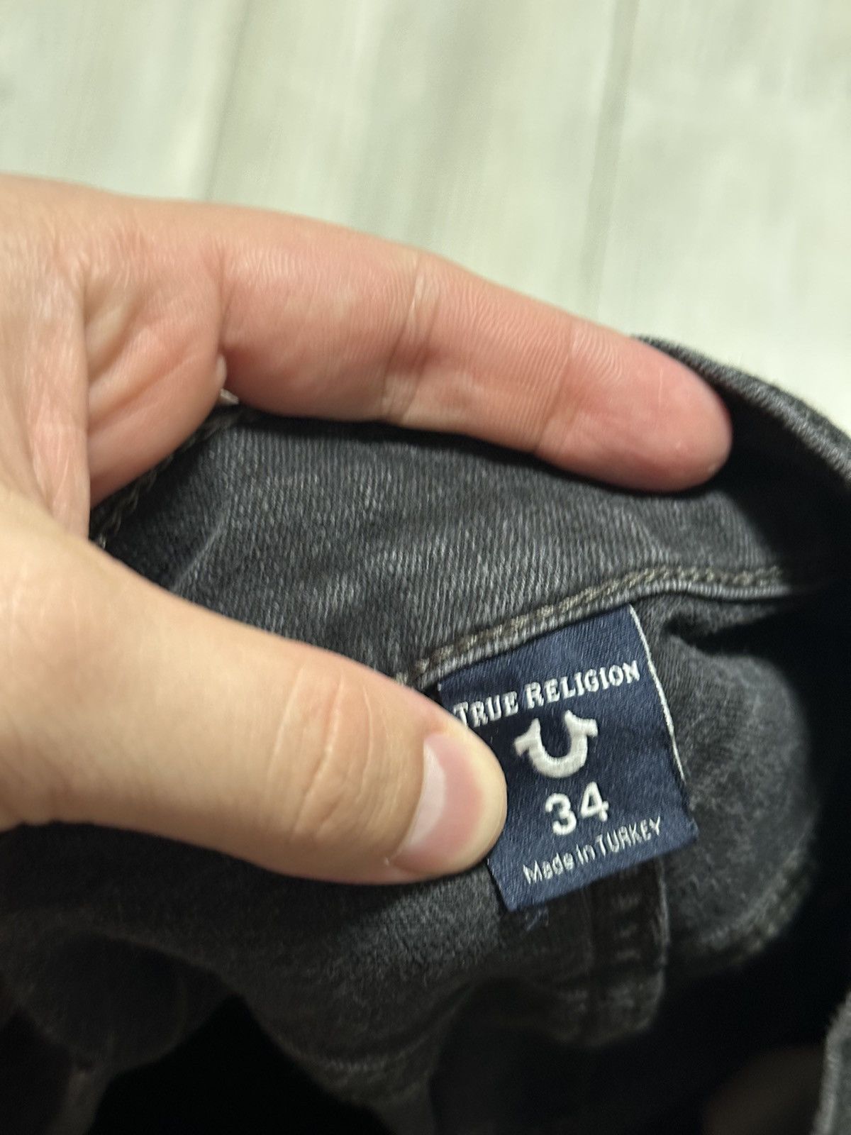 True Religion True Religion Distressed New Rocco Jeans Skinny Size US 34 / EU 50 - 14 Thumbnail