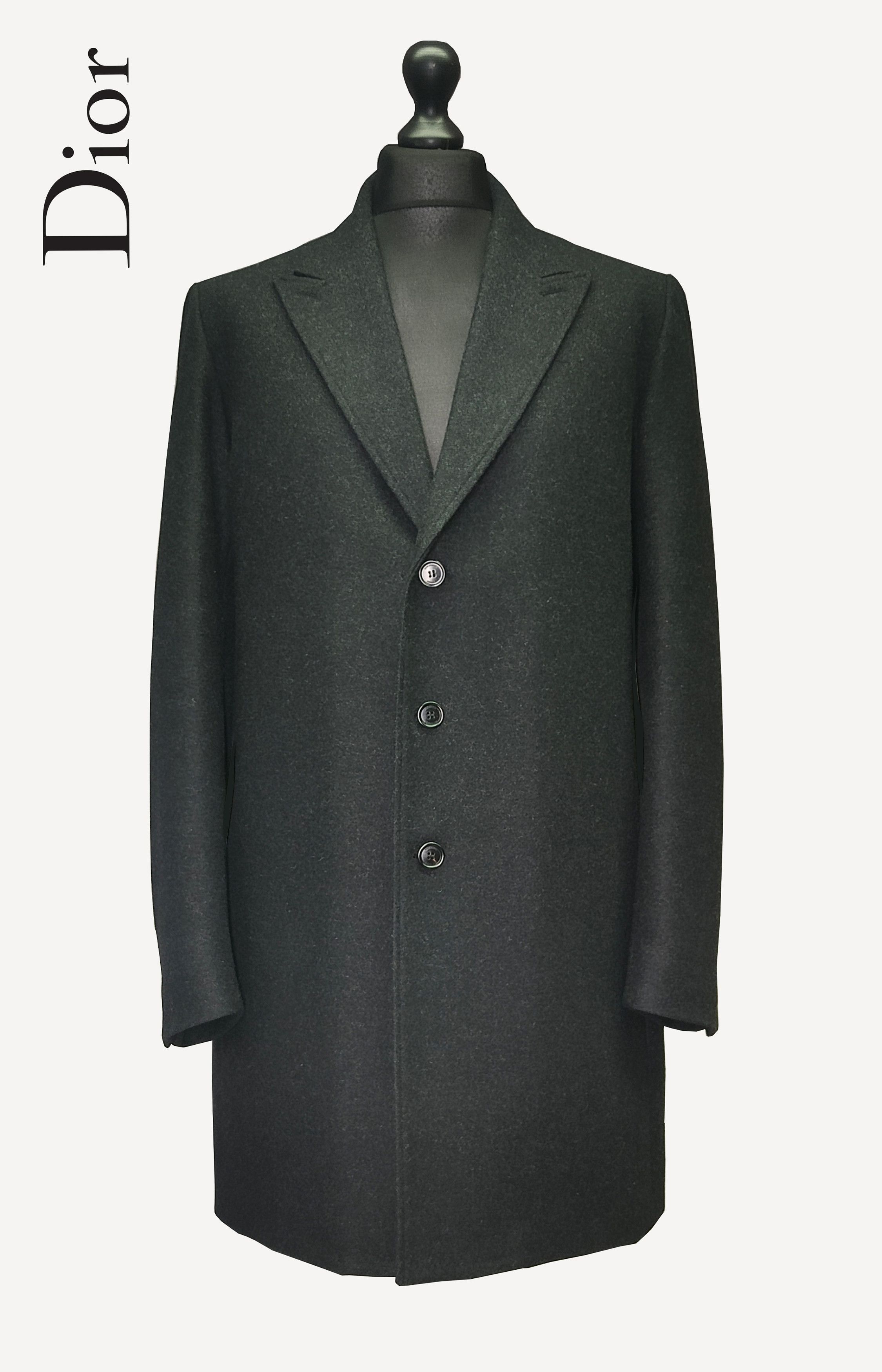 Dior Dior Homme _ Kris Van Assche _ f/w 12 _ Tailored Coat Size US L / EU 52-54 / 3 - 1 Thumbnail