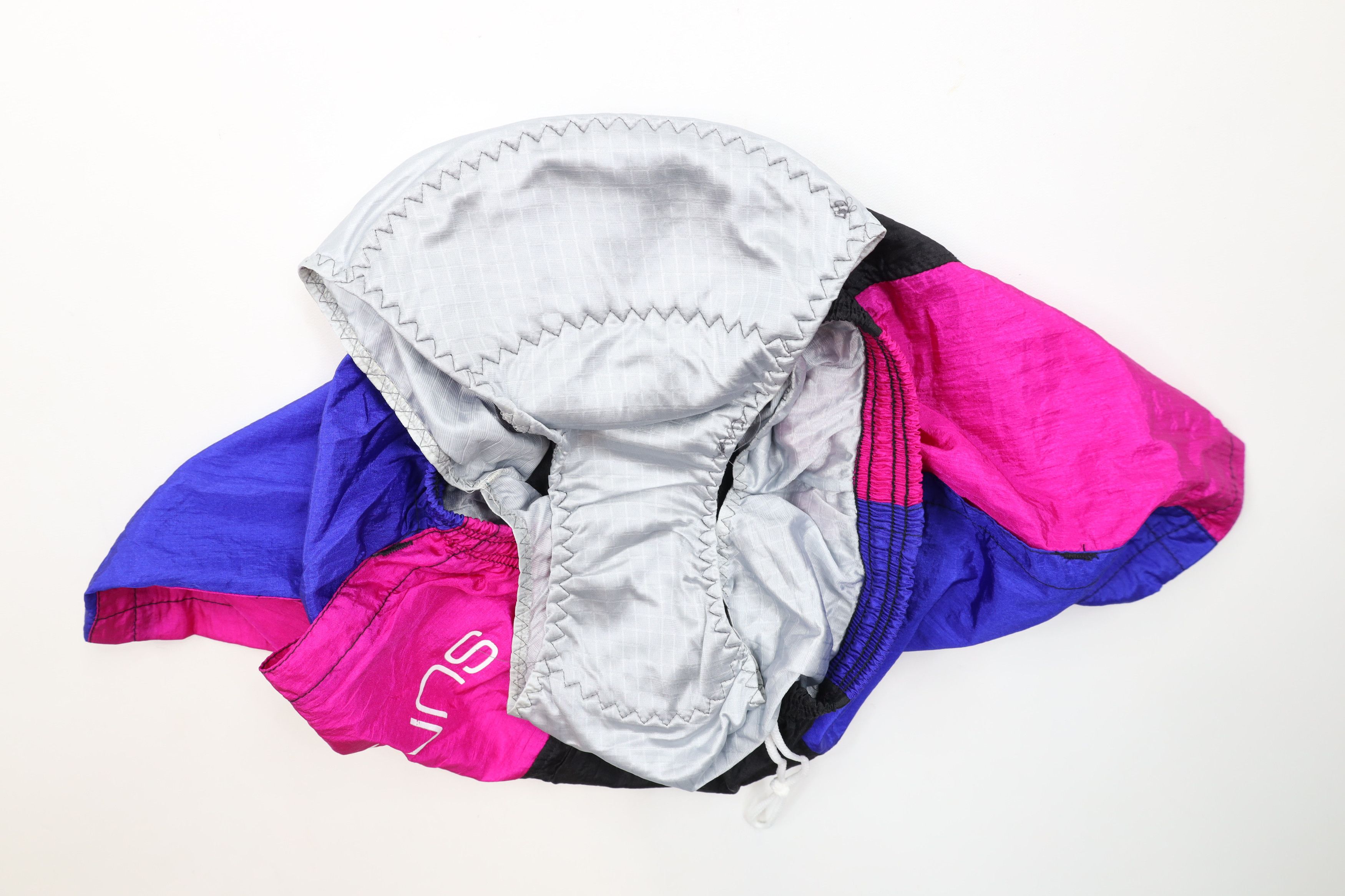 Vintage Vintage 90s Streetwear Block Padded Lined Cycling Shorts USA Size 24" / US 00 / IT 34 - 8 Thumbnail
