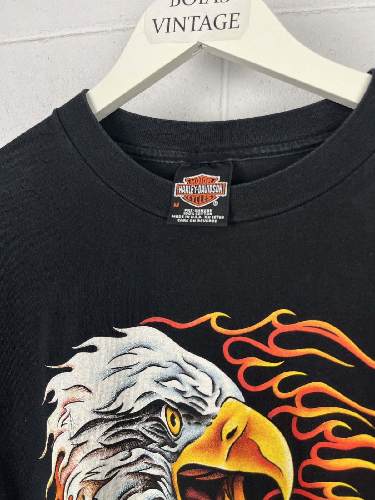 Harley Davidson Harley Davidson Vintage Longsleeve Eagle 90s Size US M / EU 48-50 / 2 - 3 Thumbnail