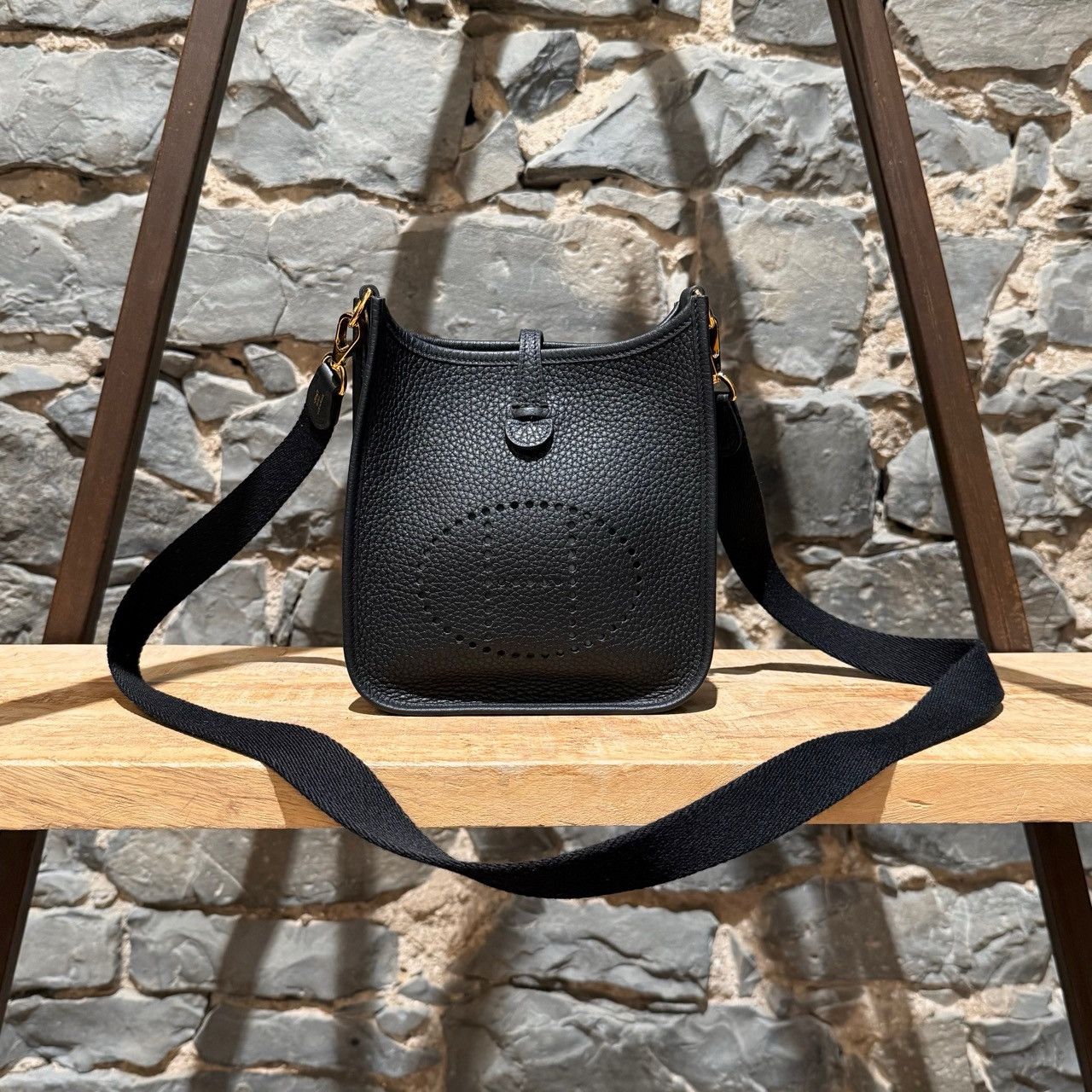 Hermes Hermès 2022 Black Taurillon Evelyne 16 TPM Amazone Bag Size ONE SIZE - 2 Thumbnail
