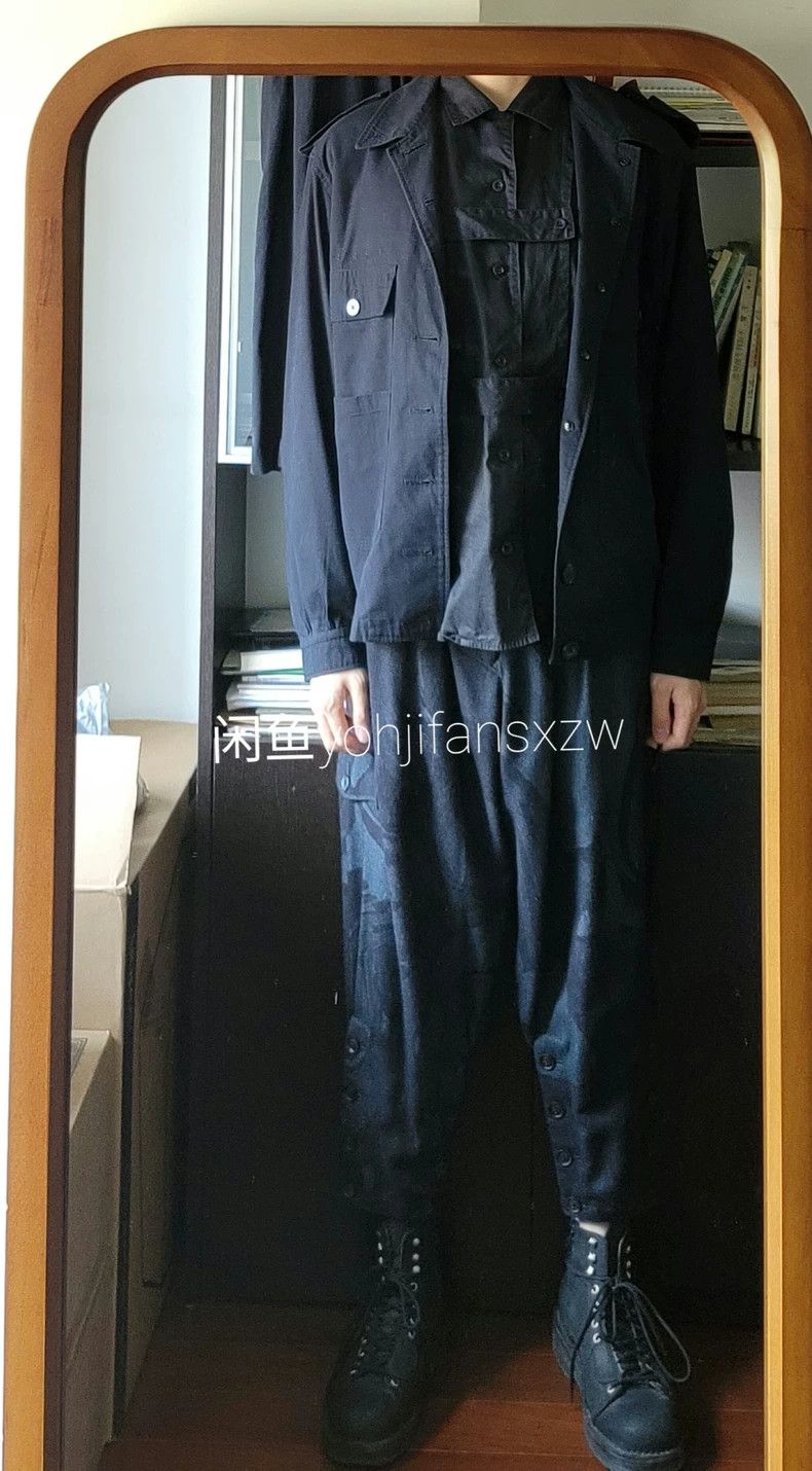 Yohji Yamamoto Yohji Yamamoto size 2 19aw Napoleon Trousers 2505-Nextarro Size US 28 / EU 44 - 6 Thumbnail