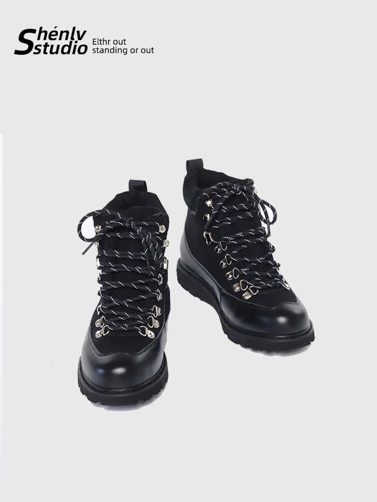 Other High-Top Hiker Trail Boot | Rugged Lace-Up Outdoor Work Shoe Size US 7 / EU 40 - 2 Thumbnail