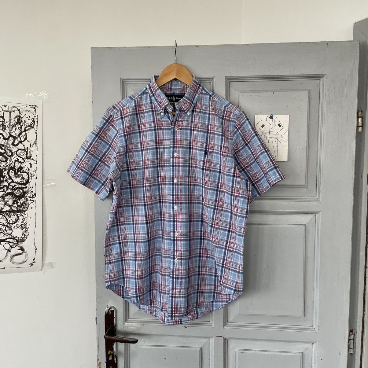 Polo Ralph Lauren Vintage Polo Ralph Lauren Striped Short shirt size M Size US M / EU 48-50 / 2 - 5 Thumbnail