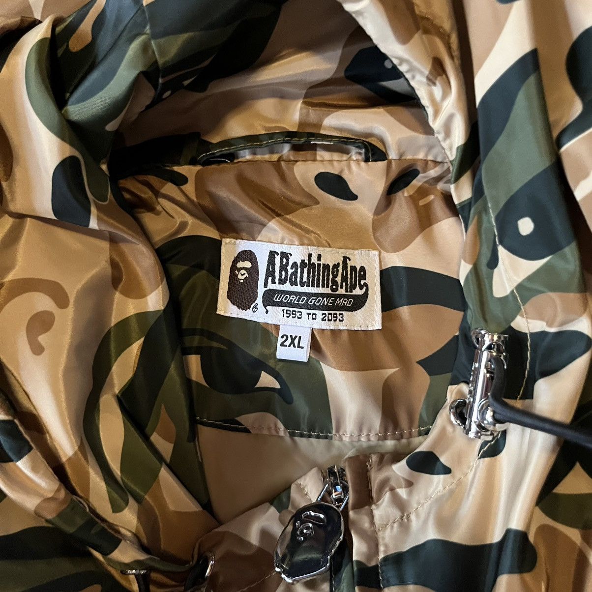 Bape BAPE X KidSuper ‘Green’ Camo Lightweight Jacket Size XXL Size US XXL / EU 58 / 5 - 3 Thumbnail