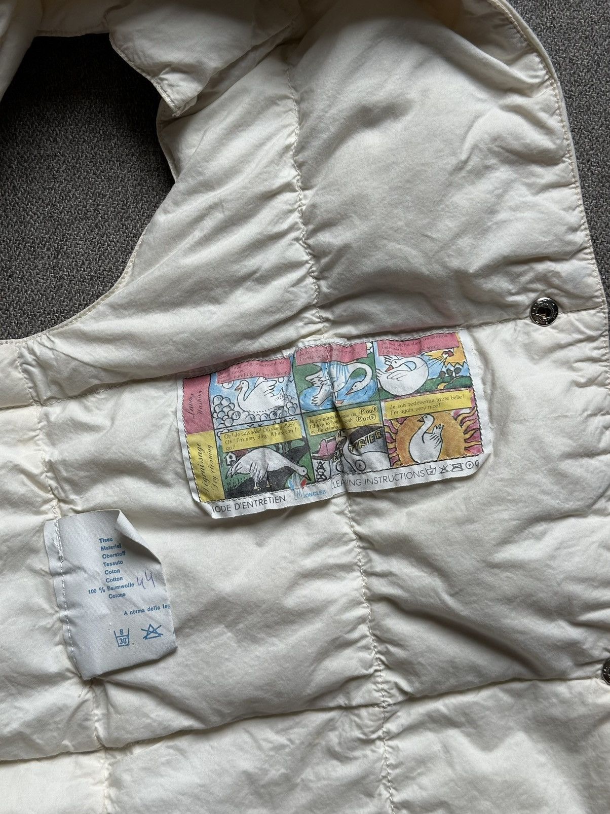 Moncler Moncler Grenoble vintage goose down vest men's S/2 Size US S / EU 44-46 / 1 - 9 Thumbnail