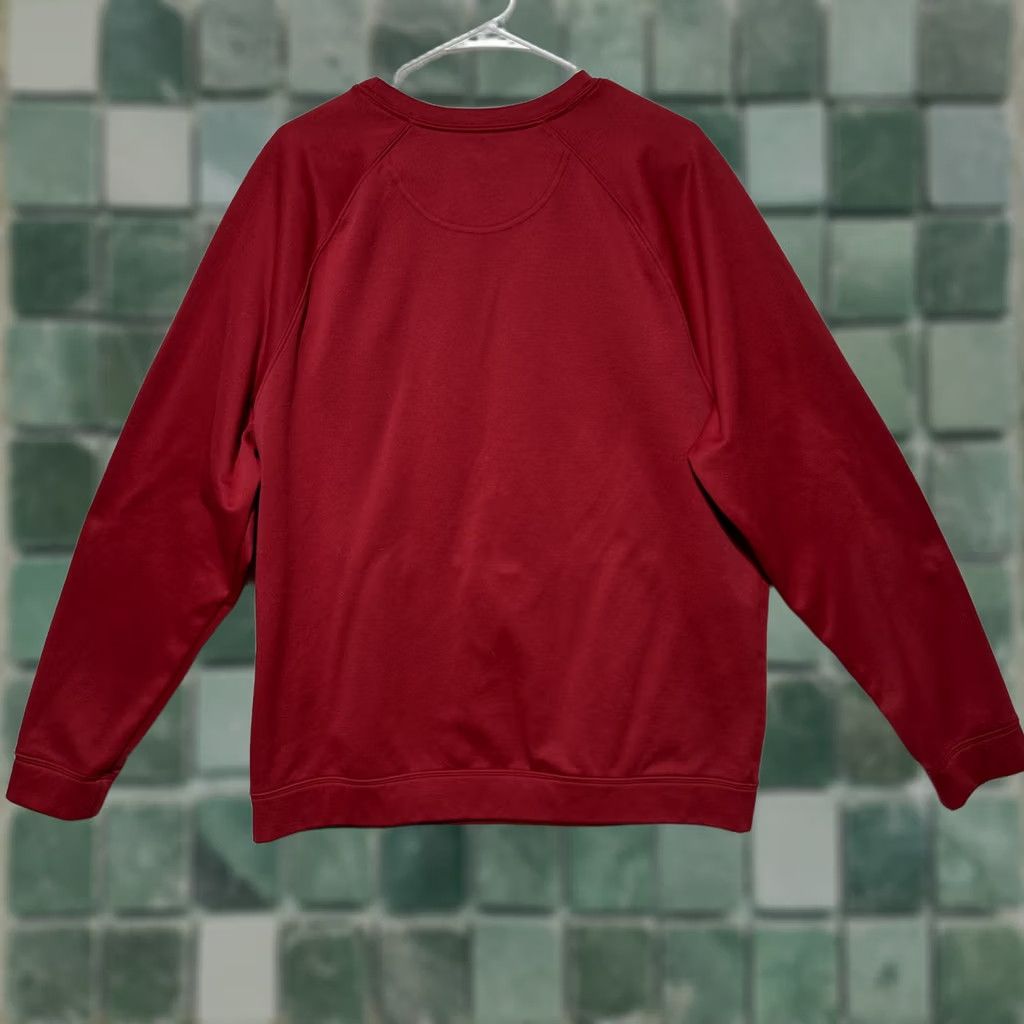 Duluth Trading Company Duluth Trading Co. Mens Large Training Basics Crew Logo Sweatshirt Front Pocket Red Crew Neck Pullover Fleece Graphic Logo Pockets 29.5 Length XS? Size US L / EU 52-54 / 3 - 1 Thumbnail