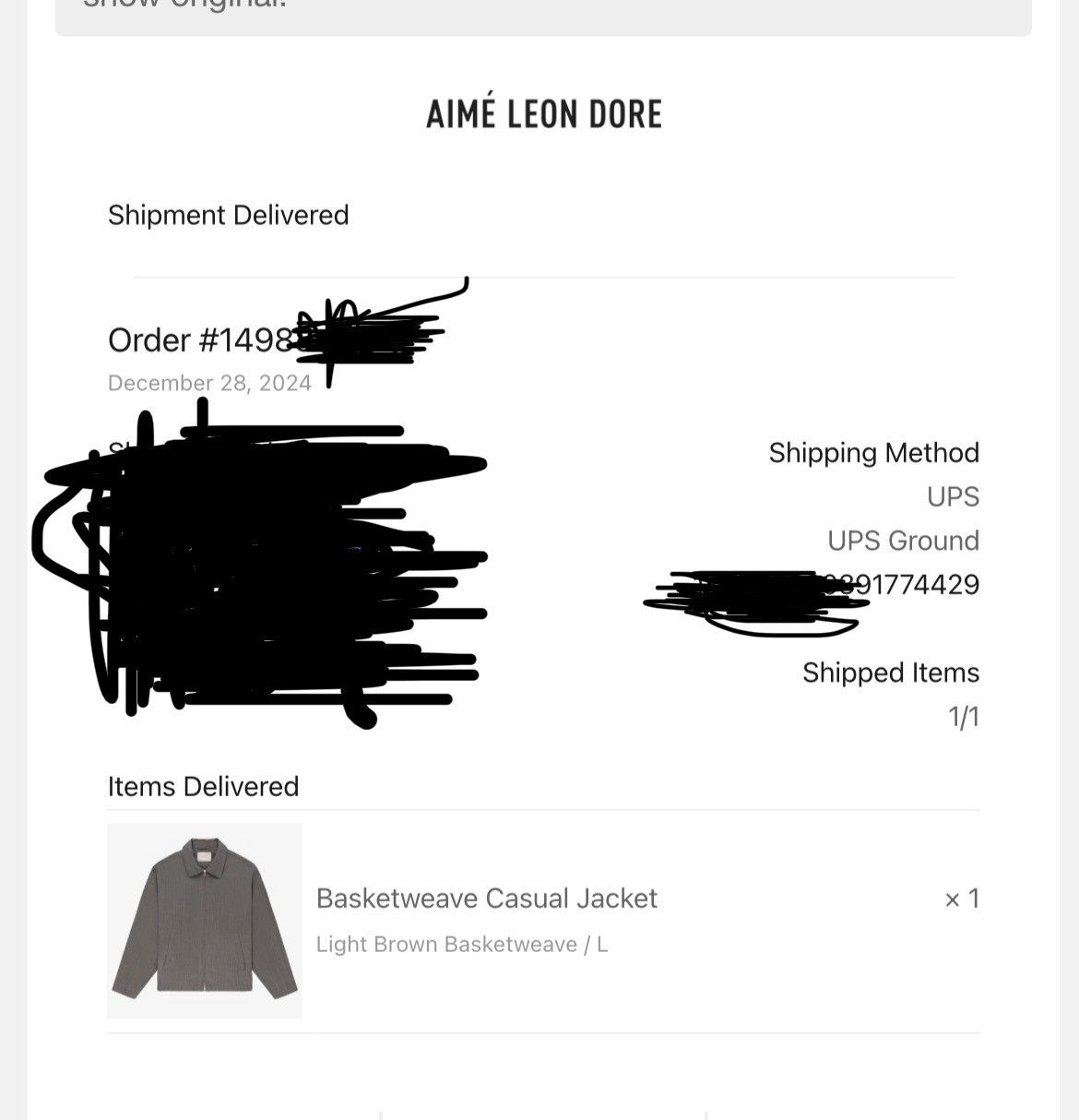 Aime Leon Dore Basketweave Casual Jacket Size US L / EU 52-54 / 3 - 8 Thumbnail