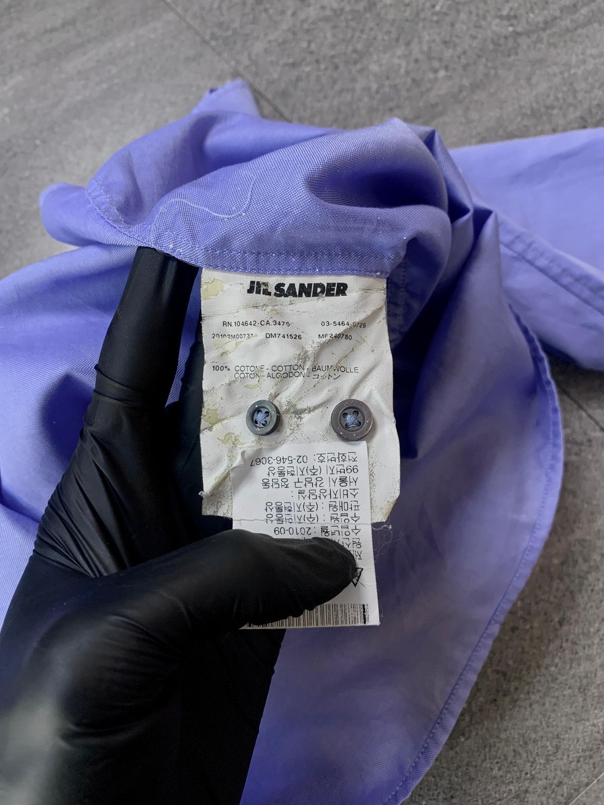 Jil Sander FREE TAX! Tailor Made Cotton Shiny Shirt Size US M / EU 48-50 / 2 - 8 Thumbnail