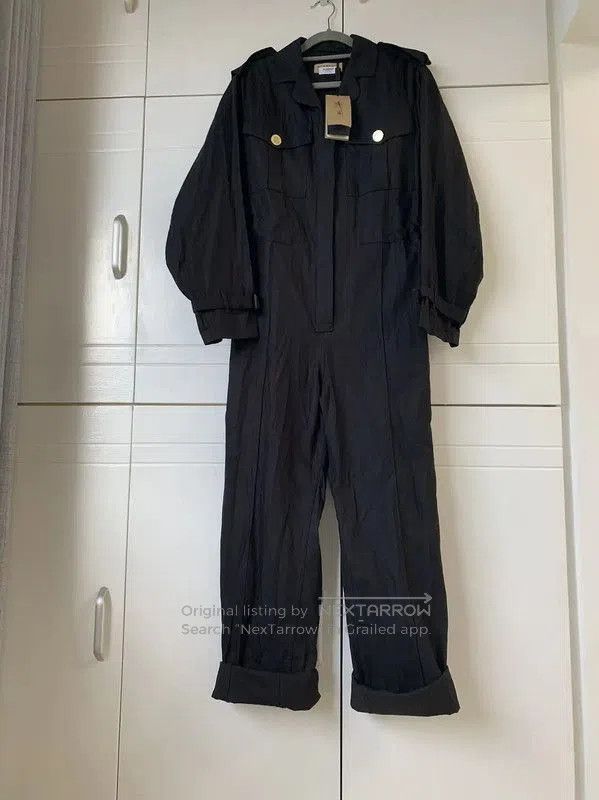 Burberry Burberry Black Cotton Long Sleeve Dress for Women. Size L / US 10 / IT 46 - 2 Thumbnail