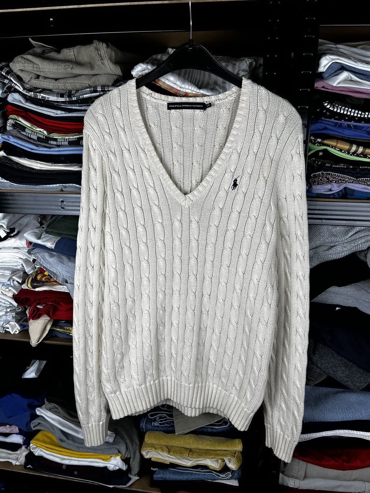 Polo Ralph Lauren × Ralph Lauren × Vintage Ralph Lauren knit pullover old money Size L / US 10 / IT 46 - 1 Thumbnail