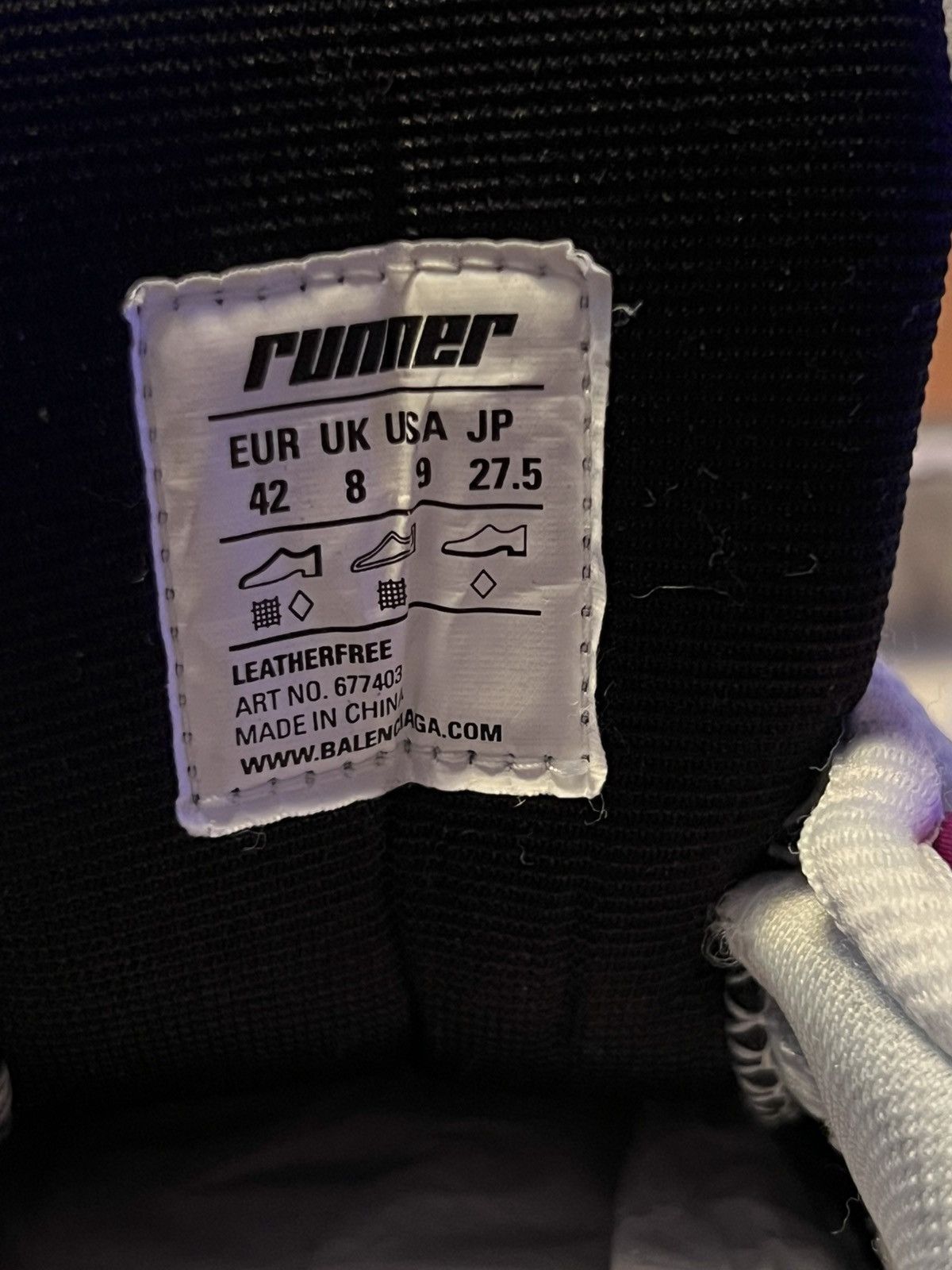 Balenciaga Balenciaga Runner Size US 9 / EU 42 - 14 Thumbnail