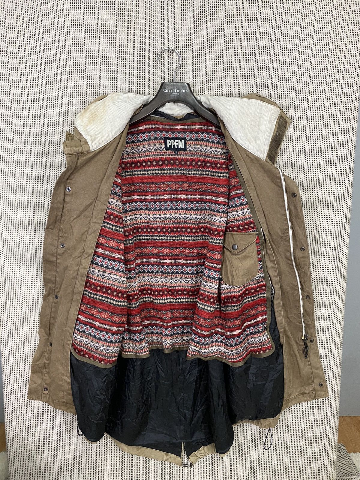 Designer × PPFM × Seditionaries Ppfm us army style heavy jacket long jacket with inner Size US M / EU 48-50 / 2 - 6 Thumbnail