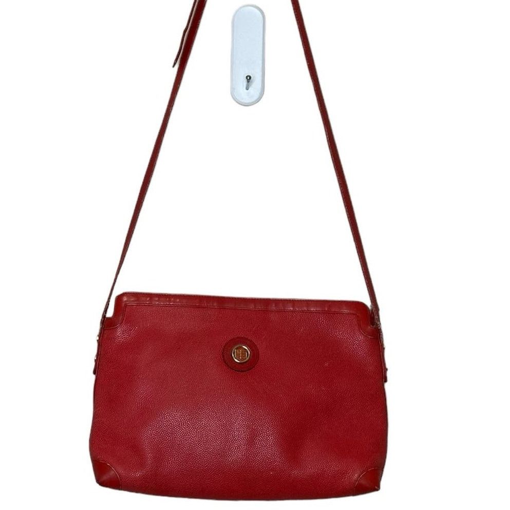 Emilio Pucci Emilio Pucci vintage red leather crossbody purse handbag Size ONE SIZE - 1 Thumbnail