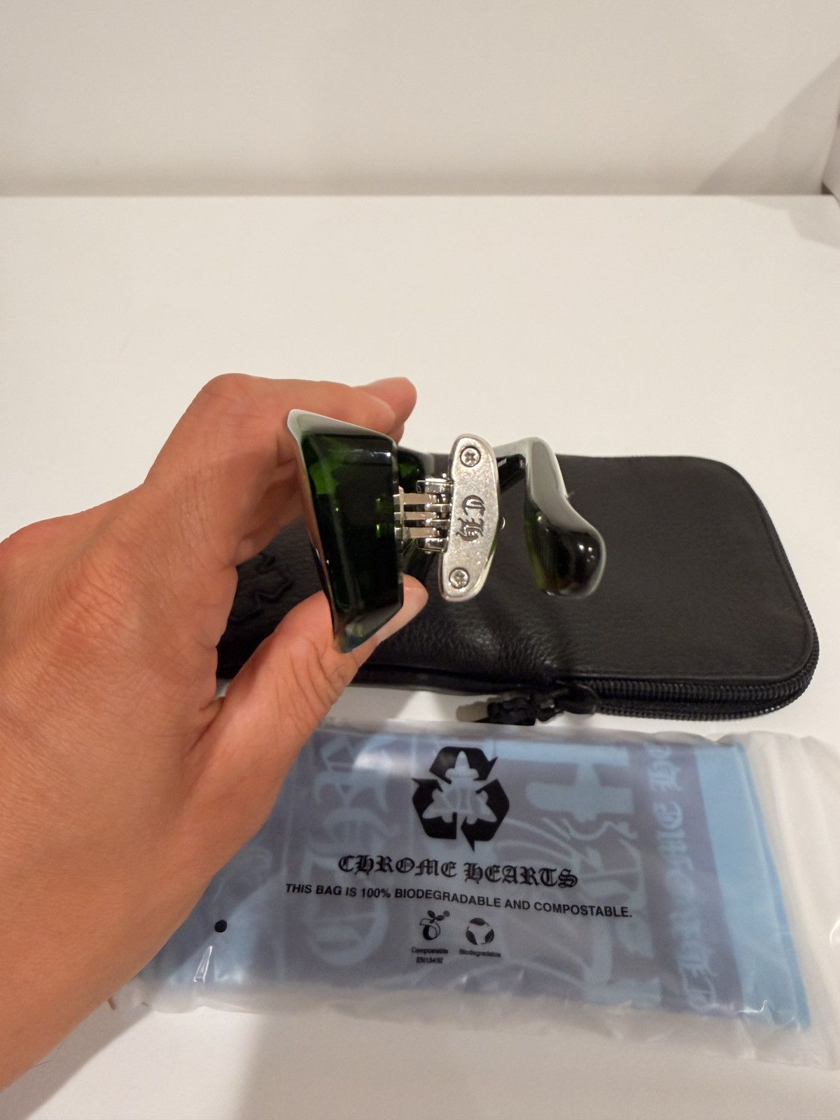 Chrome Hearts Chrome Hearts Bluehers Green Size ONE SIZE - 9 Thumbnail
