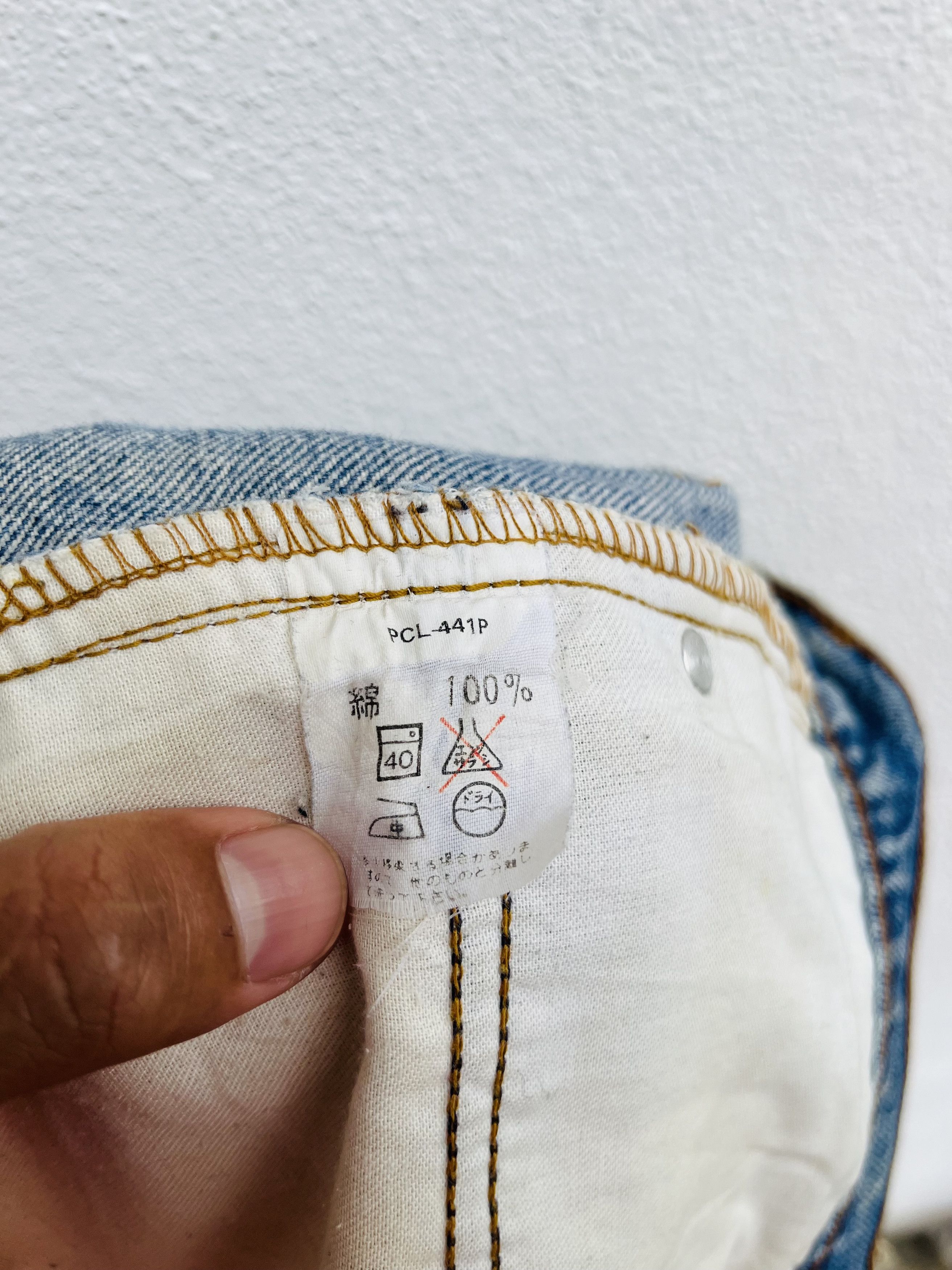 Japanese Brand × Levi's Vintage Clothing Vintage 90s Levis Distressed Nirvana Fashion Style Size US 30 / EU 46 - 14 Thumbnail