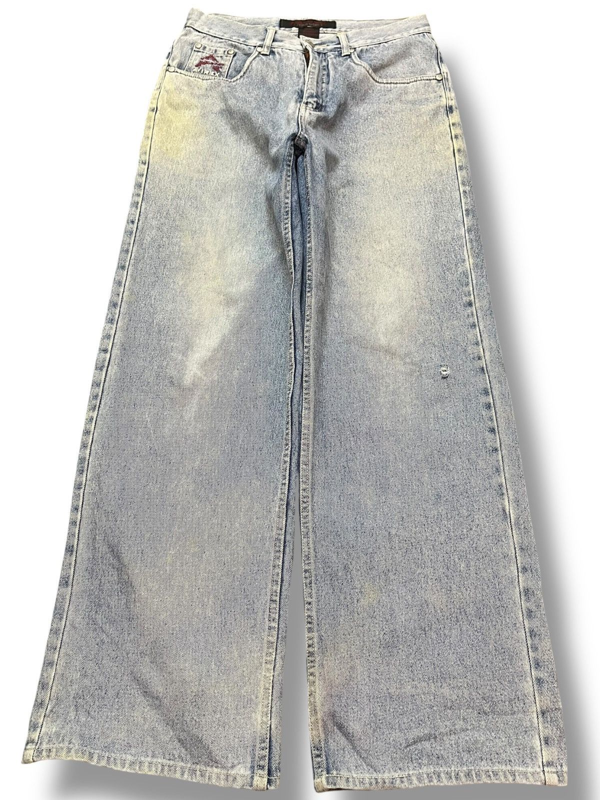 Avirex Vintage Avirex System Faded Wide Leg Denim Size US 30 / EU 46 - 1 Thumbnail