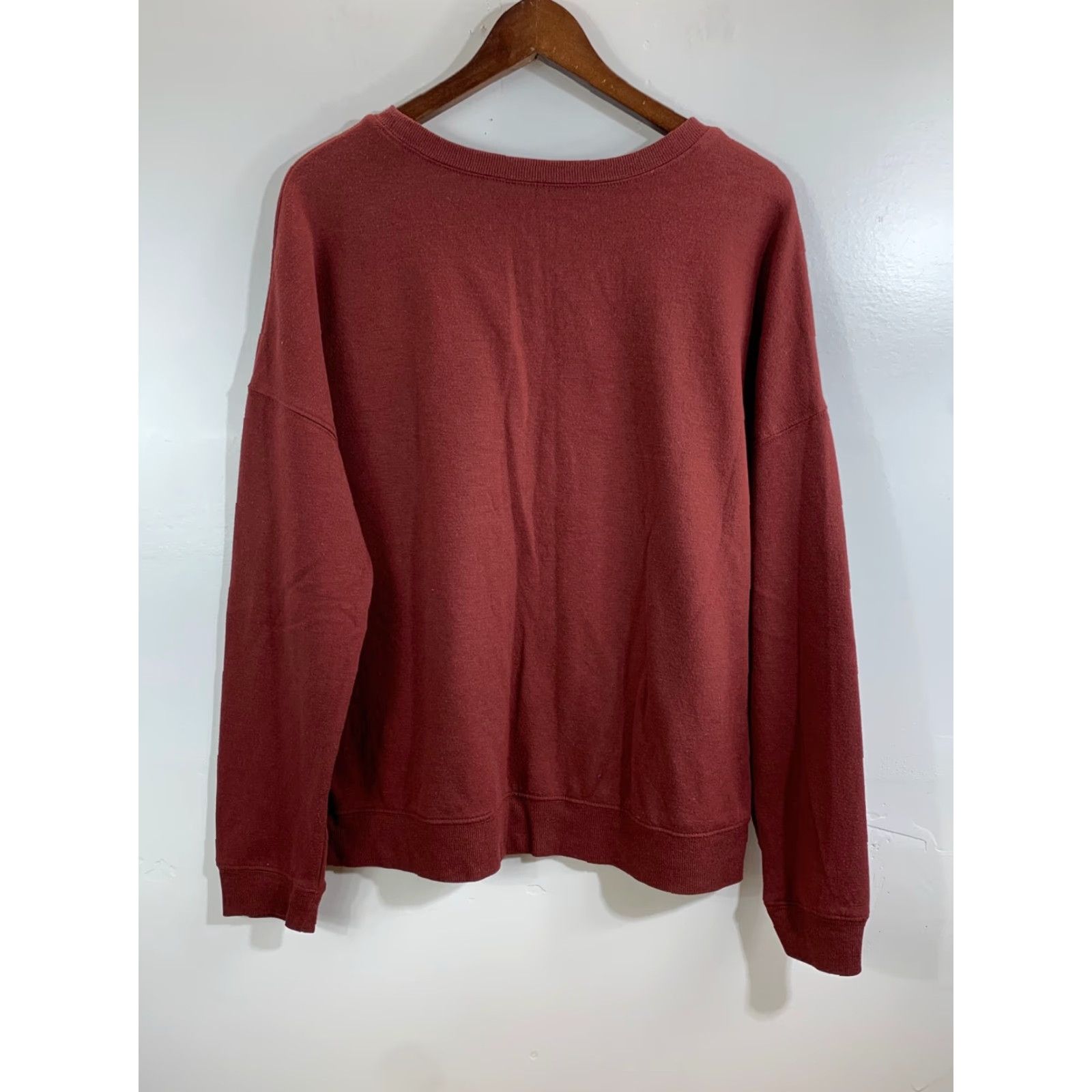 Vintage VINTAGE Lyric Women's Sweatshirt Red "Life is a Highway" Graphic Print XL Pullover Sweatshirt Size XL / US 12-14 / IT 48-50 - 3 Thumbnail