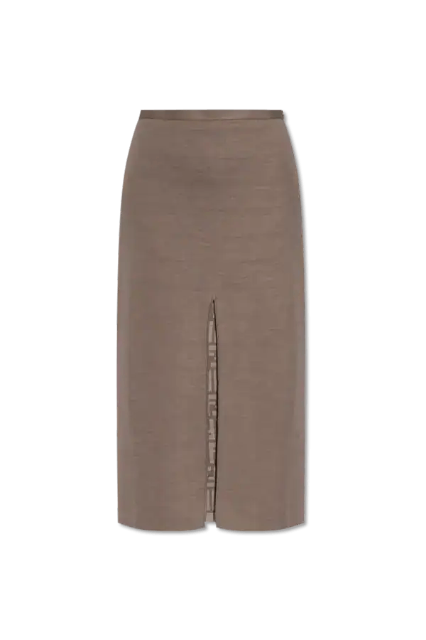 Fendi o1loc1c0426 Skirt in Brown Size 27" / US 4 / IT 40 - 1 Thumbnail
