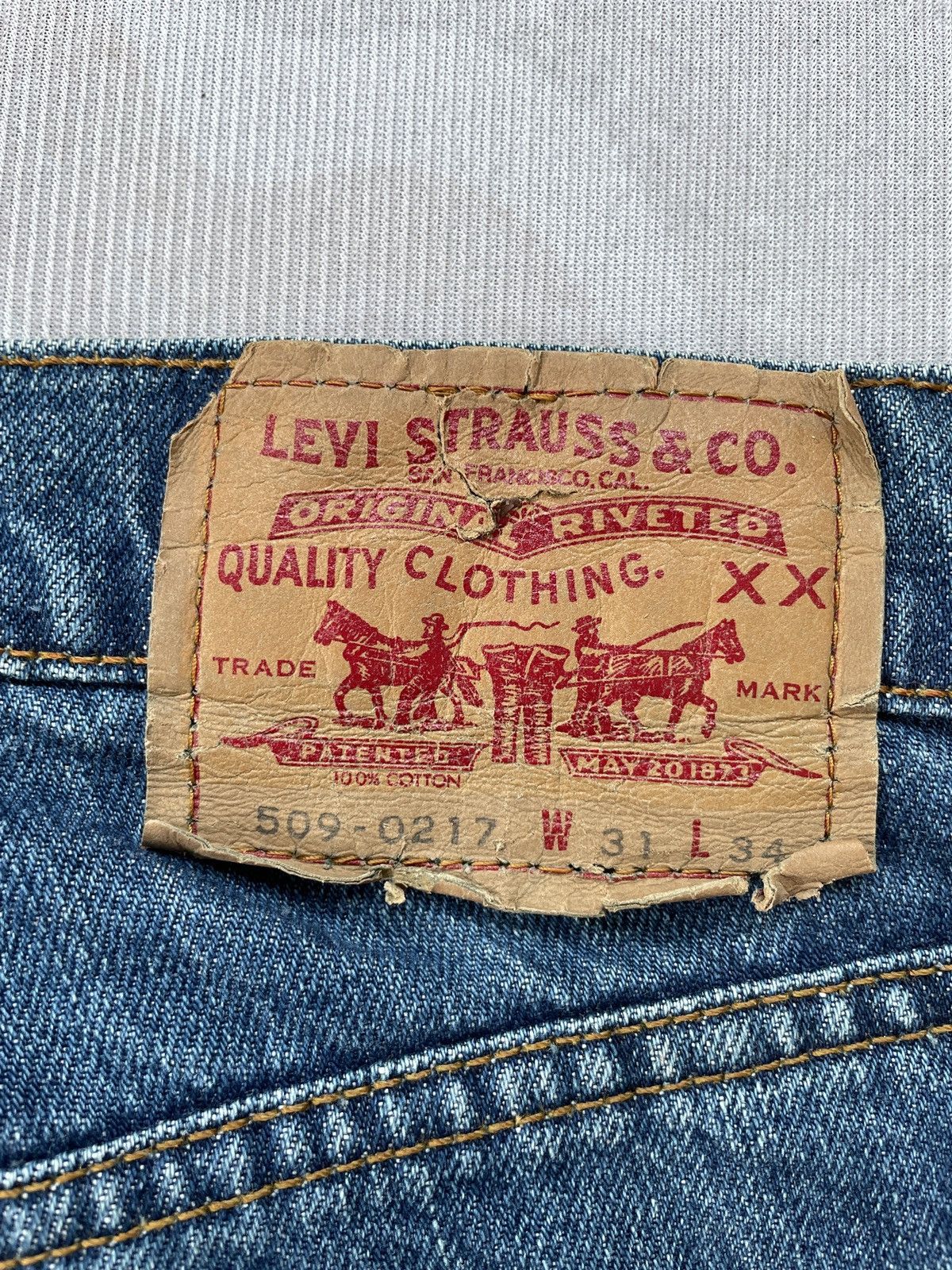 Levi's Levis 509 Jeans (LG128) Size US 30 / EU 46 - 10 Thumbnail