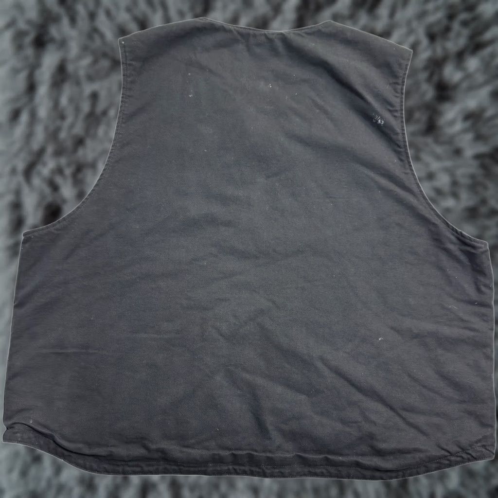 Carhartt Carhartt Vest Mens Size 3XL Black Canvas Sherpa Lined Size US XXL / EU 58 / 5 - 1 Thumbnail