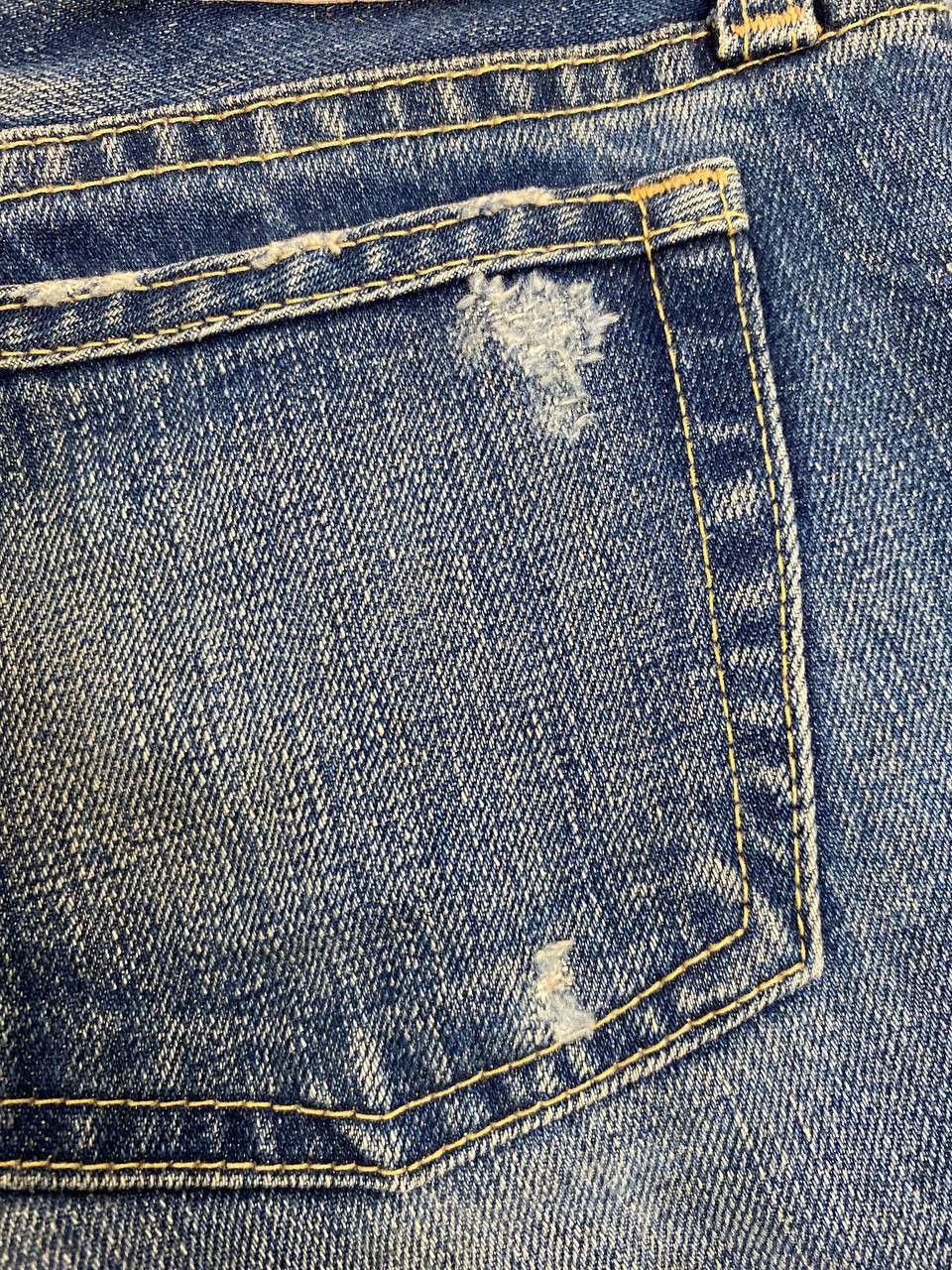 MOUSSY moussy jeans bootcut flare distressed denim nice design Size 30" / US 8 / IT 44 - 4 Thumbnail
