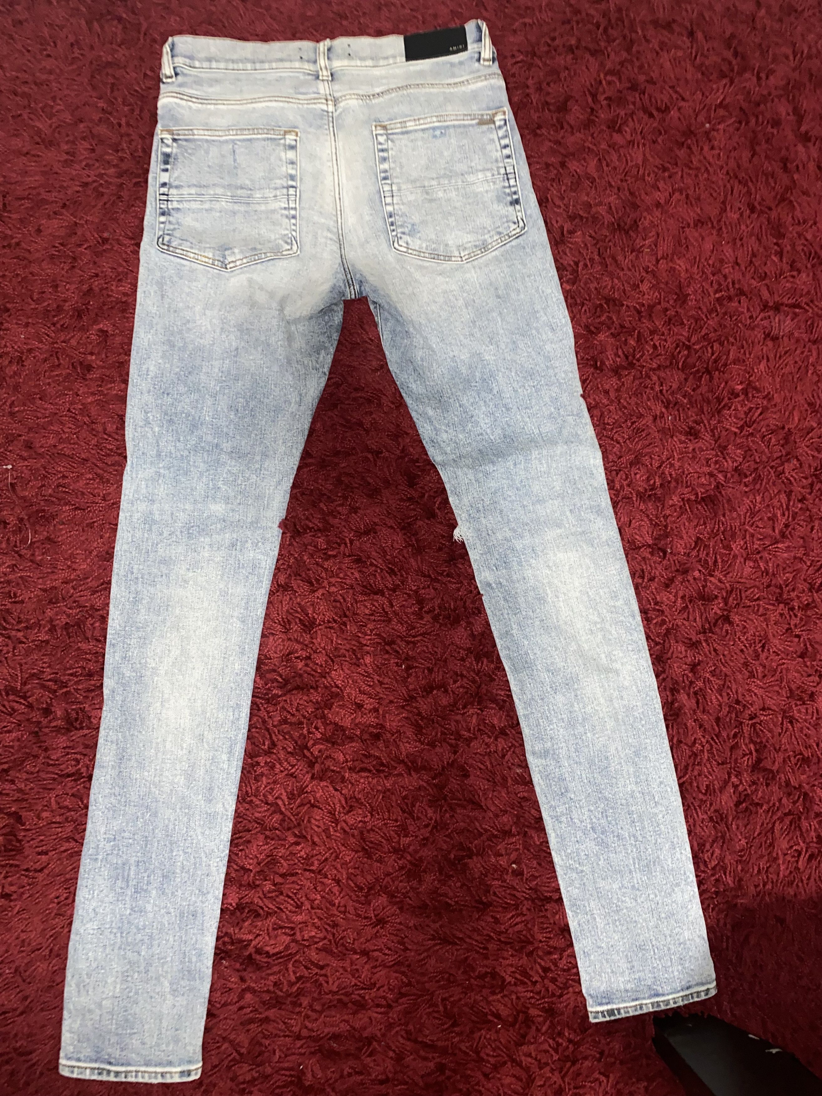 Amiri Amiri MX1 stone indigo jeans Size US 31 - 6 Thumbnail