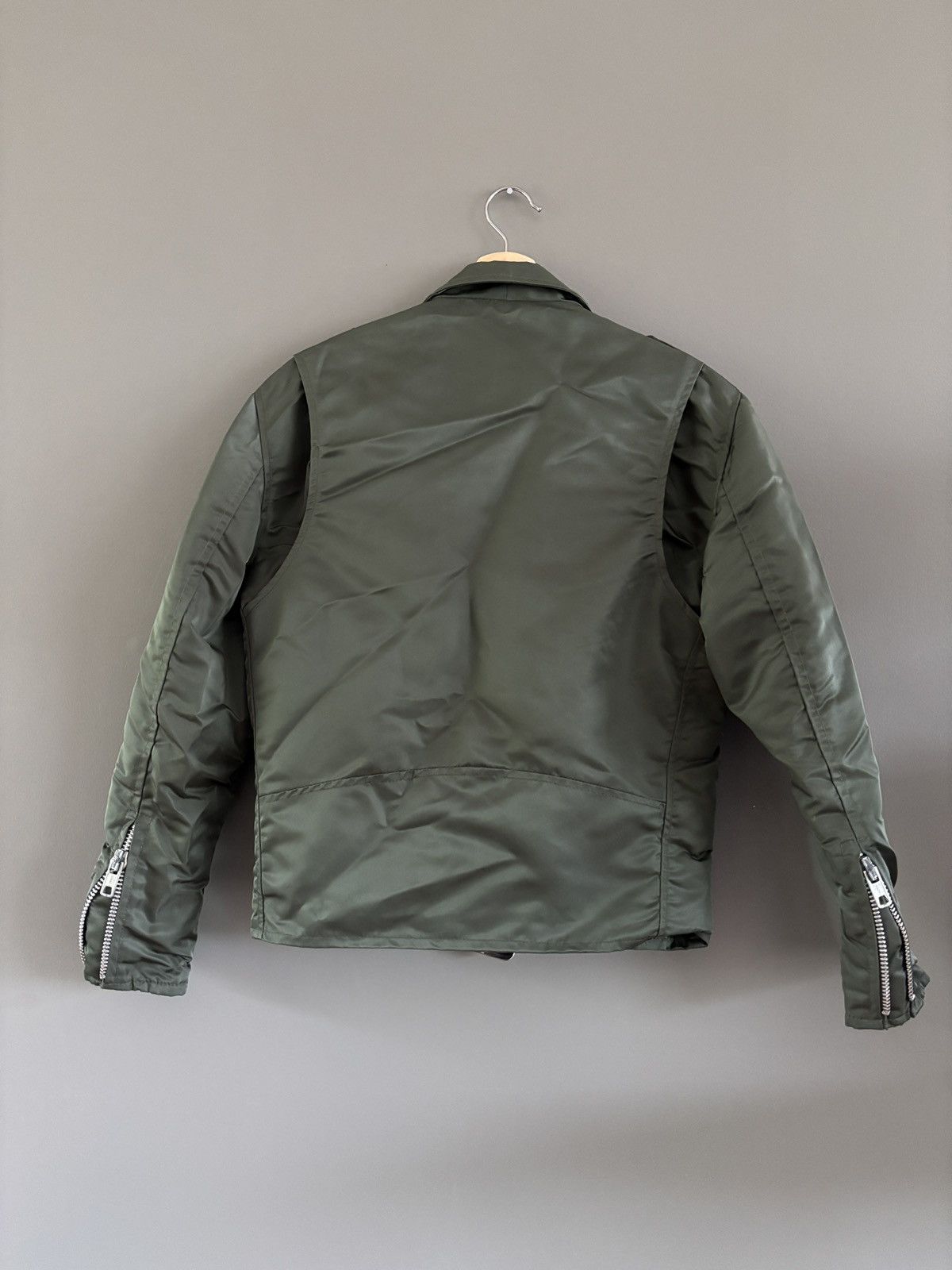 Other Vintage 90s Panno d’or Riders Biker Jacket Green Made in USA Size US S / EU 44-46 / 1 - 3 Thumbnail