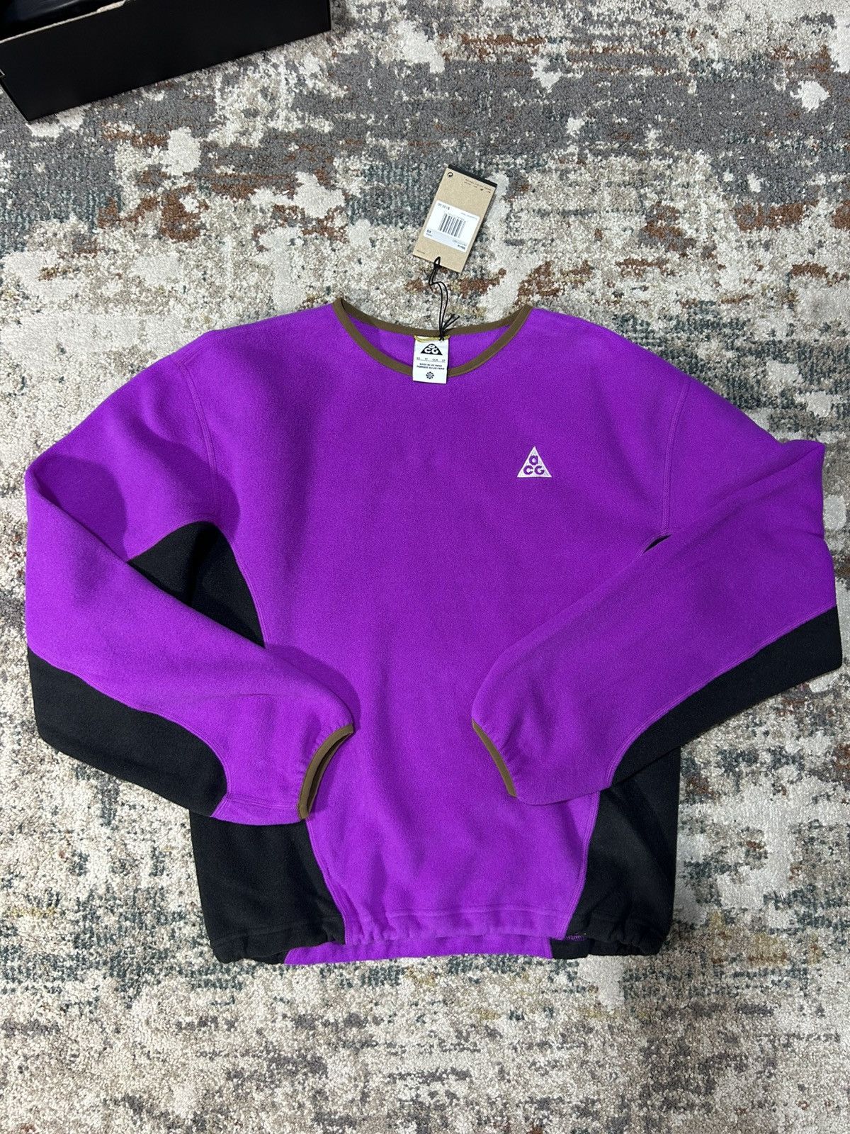 Nike ACG Nike ACG "Wolf Tree" Polartec Fleece Crew Sweatshirt Size US XS / EU 42 / 0 - 1 Thumbnail