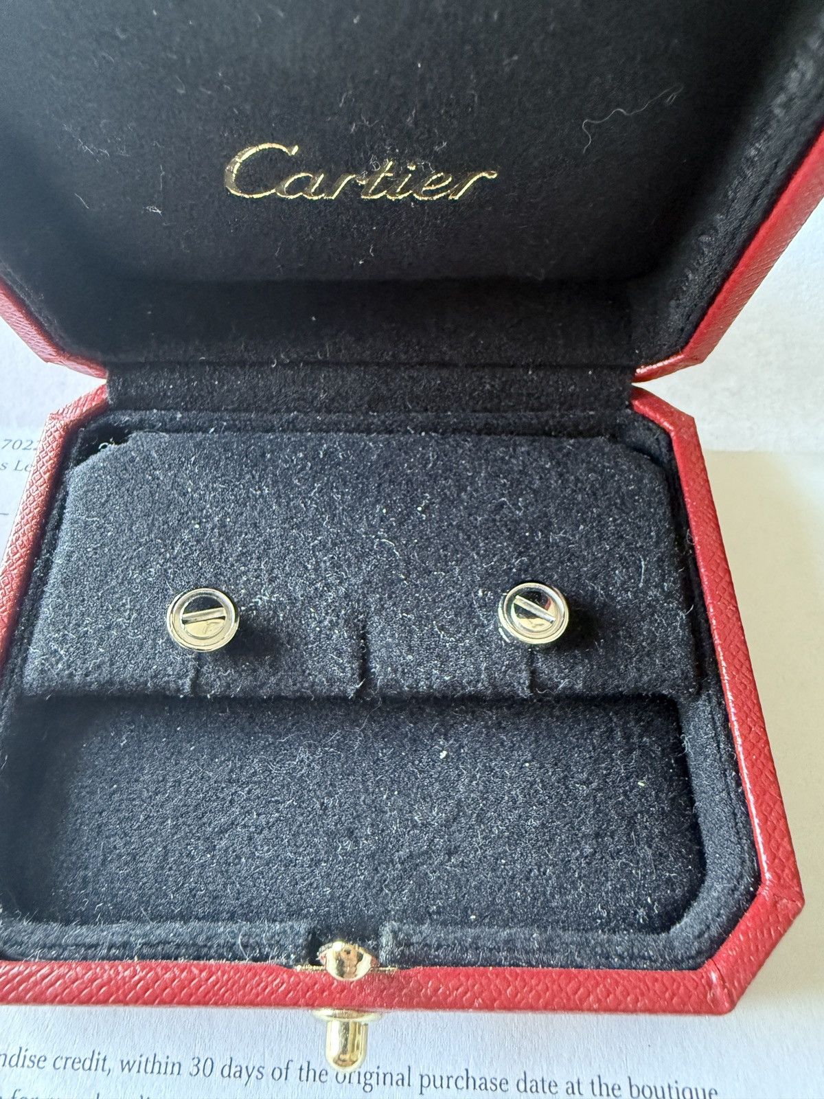 Cartier Cartier White gold earring Size ONE SIZE - 2 Thumbnail