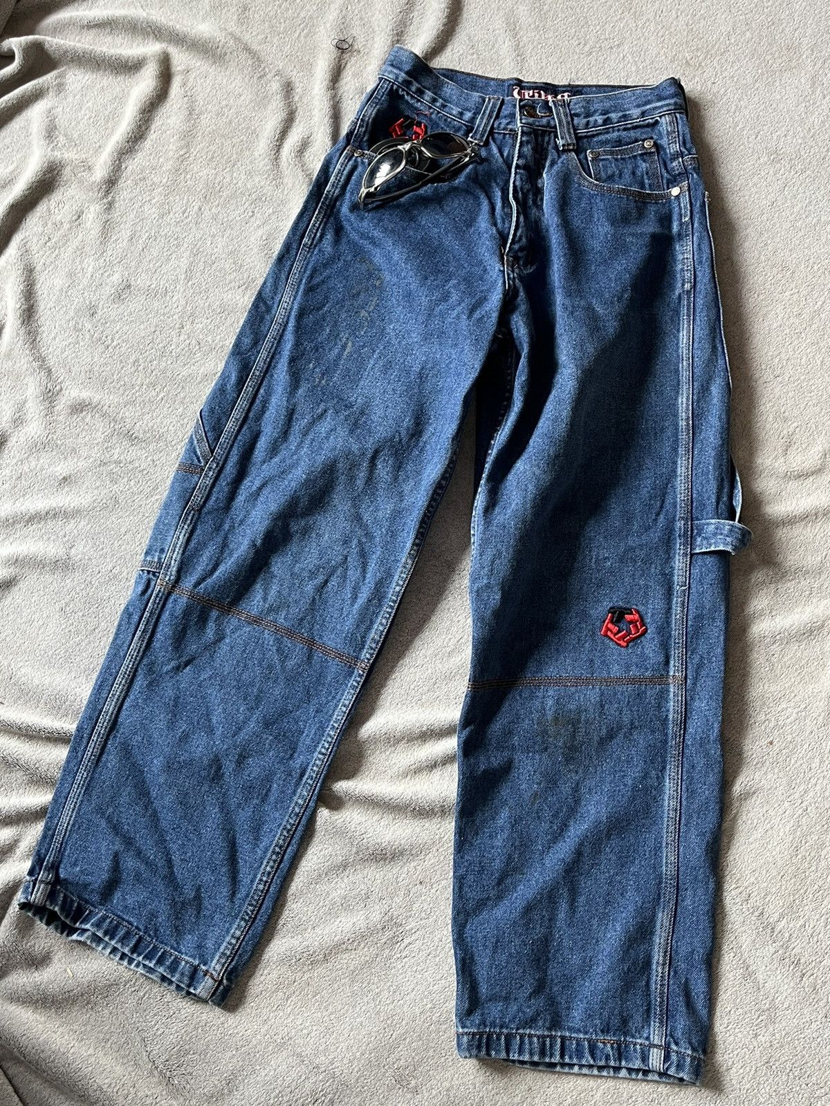 JNCO × Tribal Streetwear × Vintage Vintage Y2K Jnco Tribal Gear Baggy Pants RAP Hiphop skate op Size US 28 / EU 44 - 7 Thumbnail