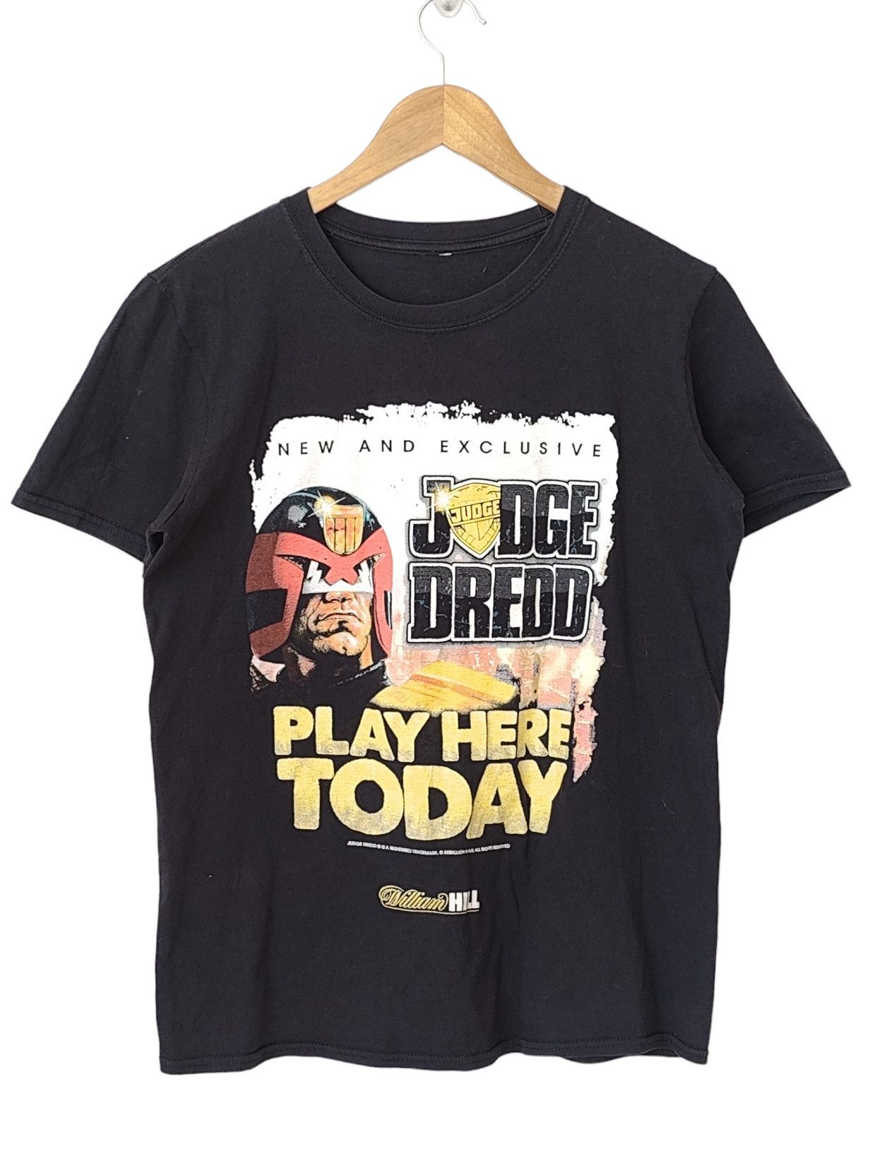 Vintage Judge Dredd Stallone 90s VTG Official Tshirt Vintage Size US S / EU 44-46 / 1 - 1 Thumbnail