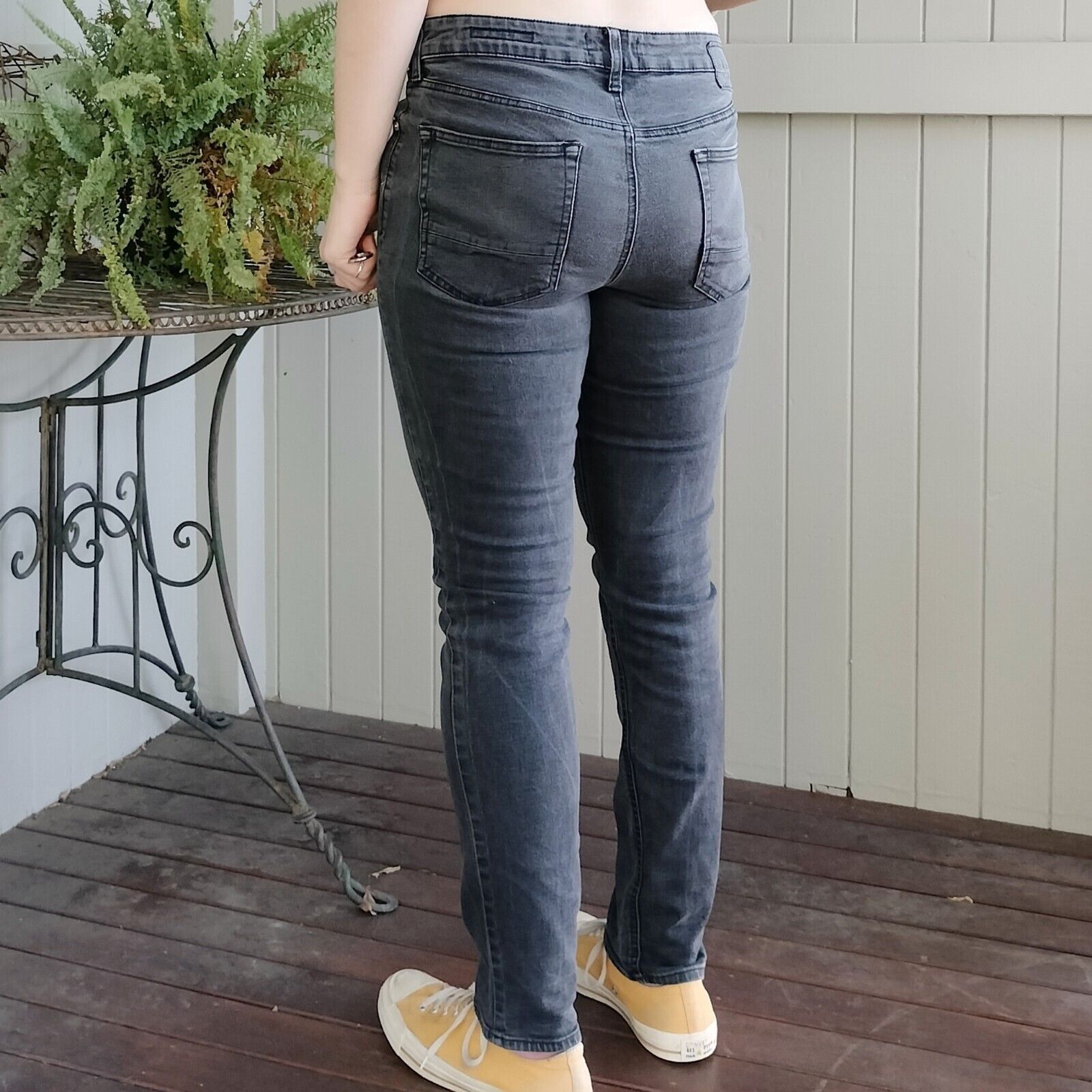 Pacsun Pacsun Mens Jeans Denim Stretch Skinny Slim Washed Faded Size US 32 / EU 48 - 3 Thumbnail