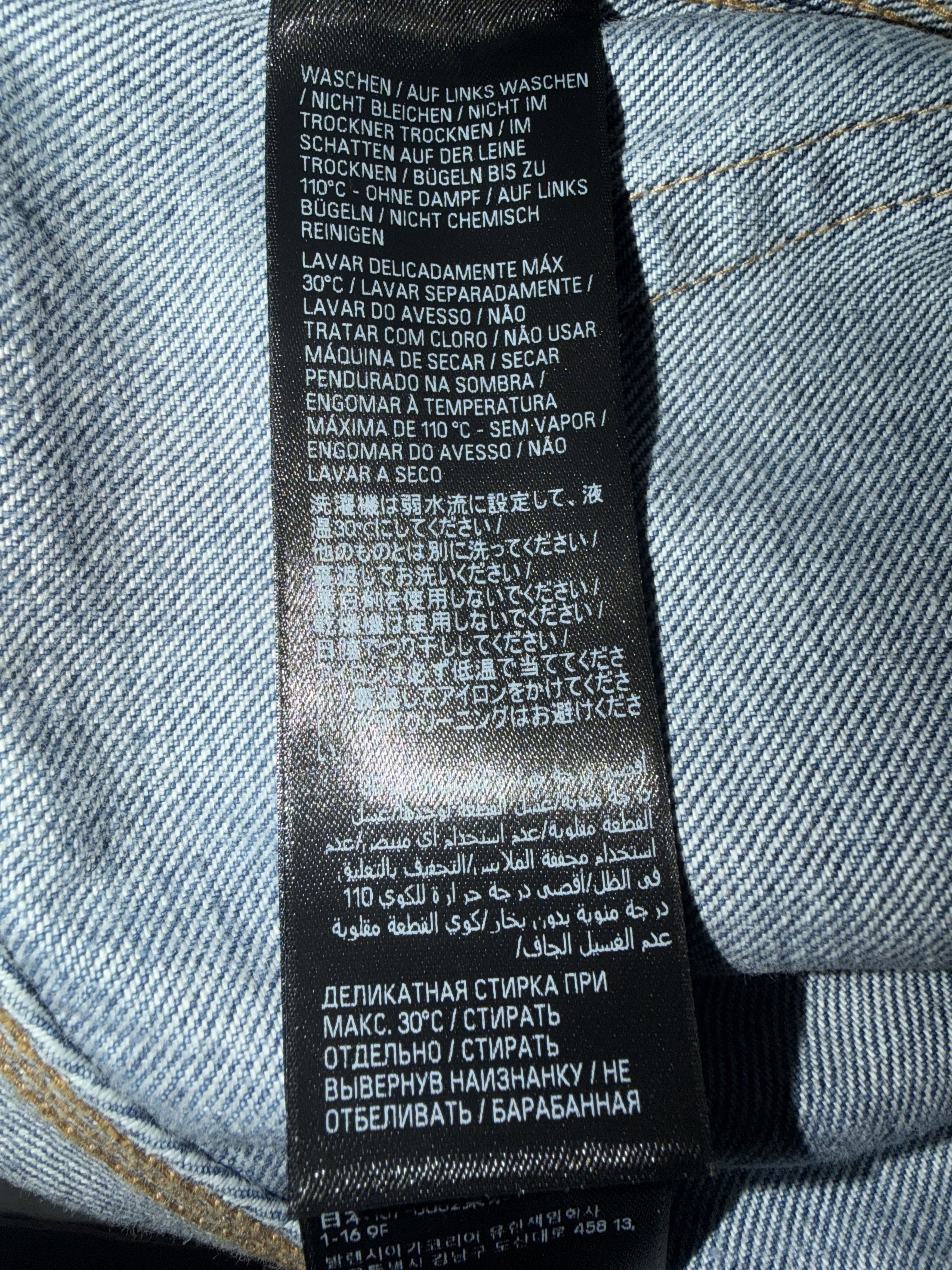 Balenciaga Baggy Vintage Cargo Denim Shorts Size US 28 / EU 44 - 10 Thumbnail