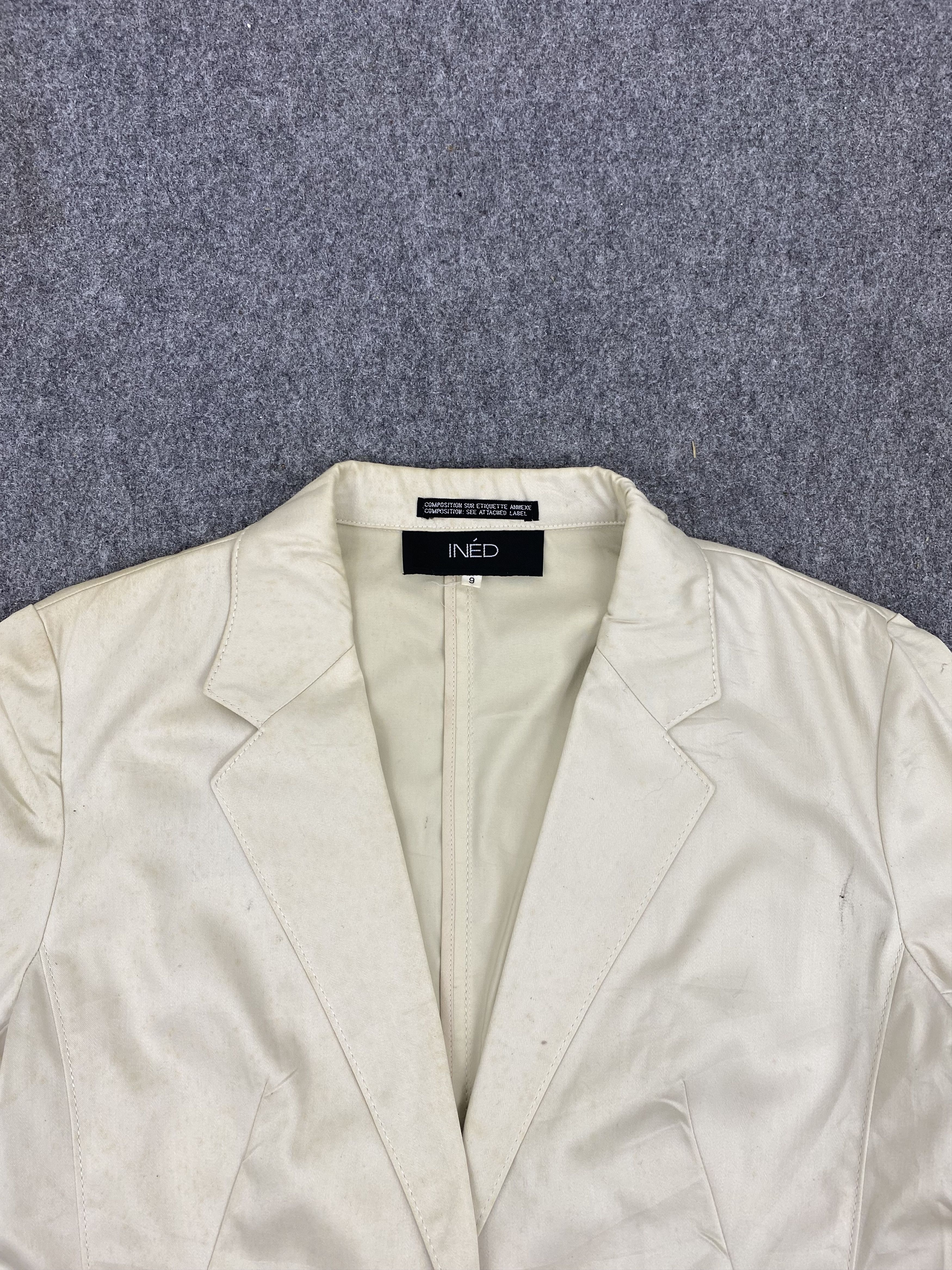 Vintage × Yohji Yamamoto Vintage Ined x Yohji Yamamoto Rusty Blazer Jacket MJ0005 Size US XXS / EU 40 - 2 Thumbnail