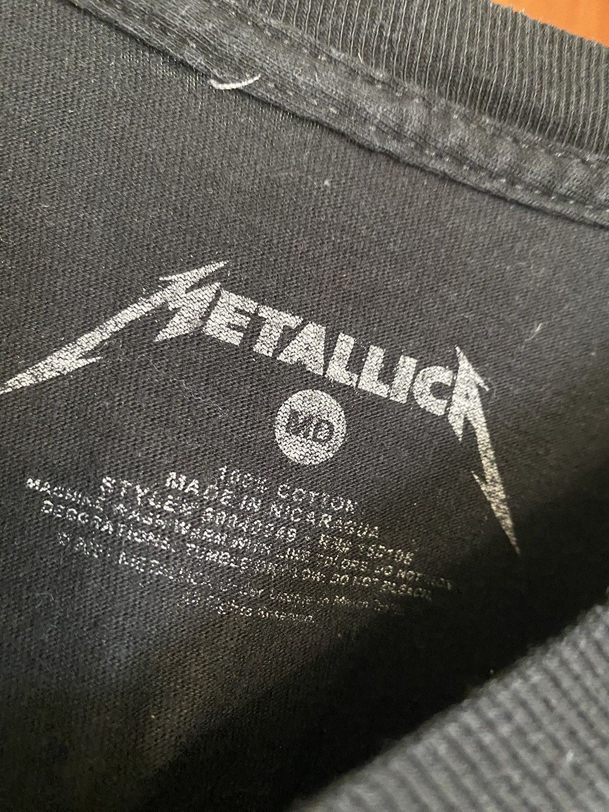 Band Tees × Vintage Metallica The Shortest Straw In Vertigo you will be Tee Size US M / EU 48-50 / 2 - 9 Thumbnail