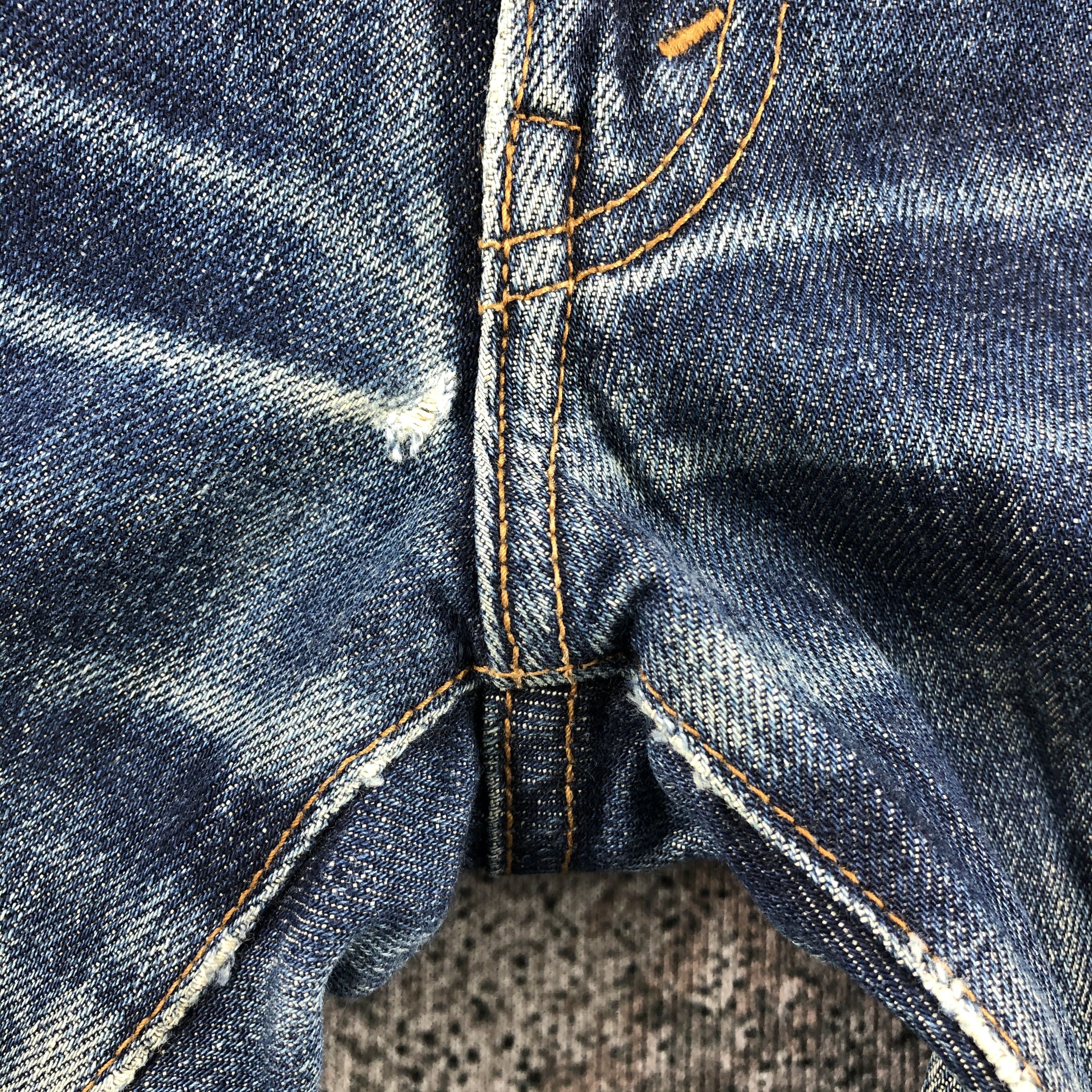 Japanese Brand Vintage GL Heart Jeans Rusty Wash Denim KJ736 Size US 32 / EU 48 - 8 Thumbnail