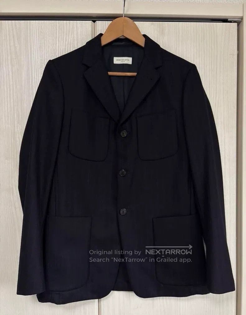 Dries Van Noten Dries Van Noten Striped Blazer Jacket Size US S / EU 44-46 / 1 - 1 Thumbnail