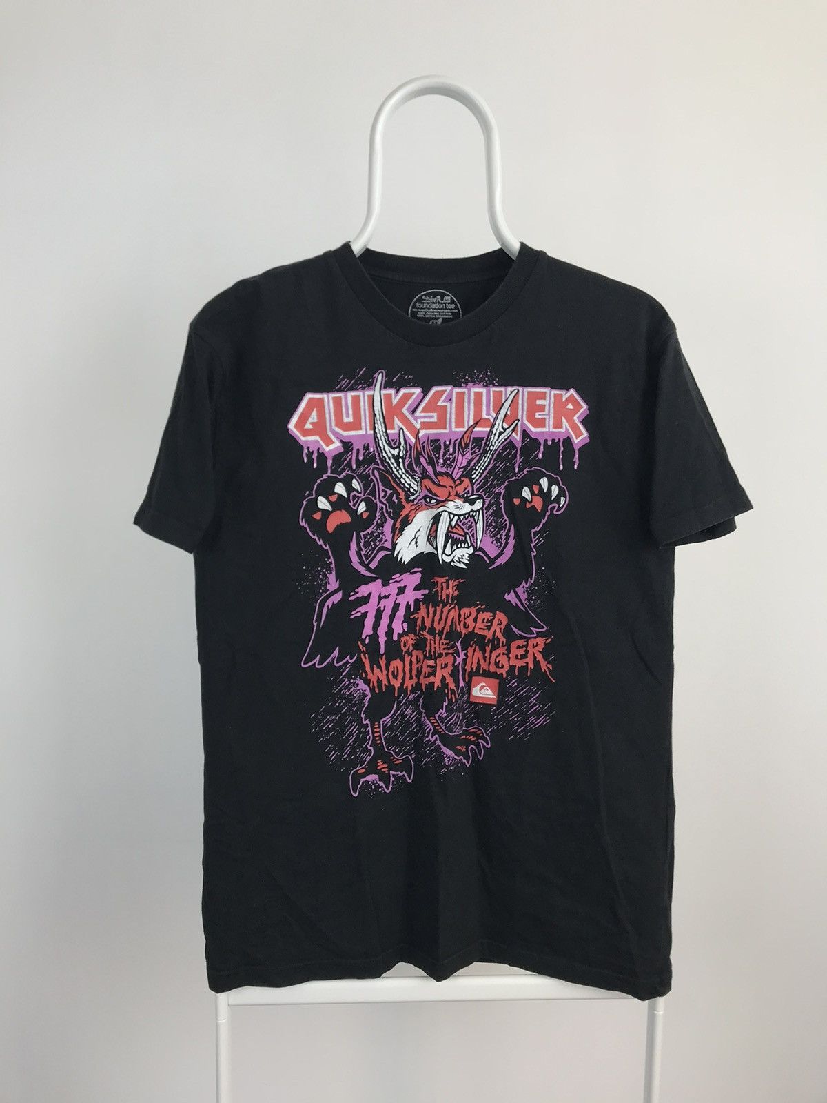 Quiksilver Quicksilver Vintage Tshirt Tee Overprint Y2K Streetwear Size US M / EU 48-50 / 2 - 1 Thumbnail