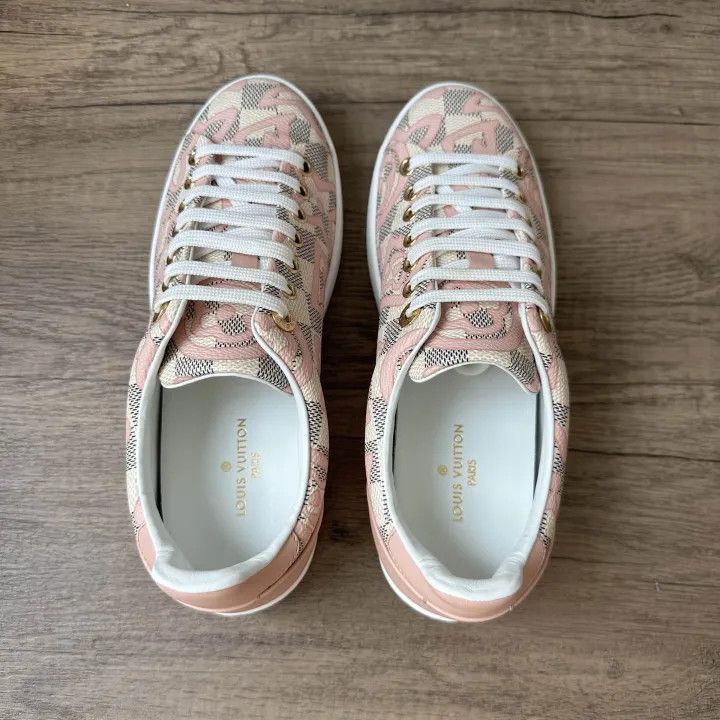 Other Louis Vuitton Casual Pink Sneakers -2508 Size US 6.5 / EU 39-40 - 8 Thumbnail