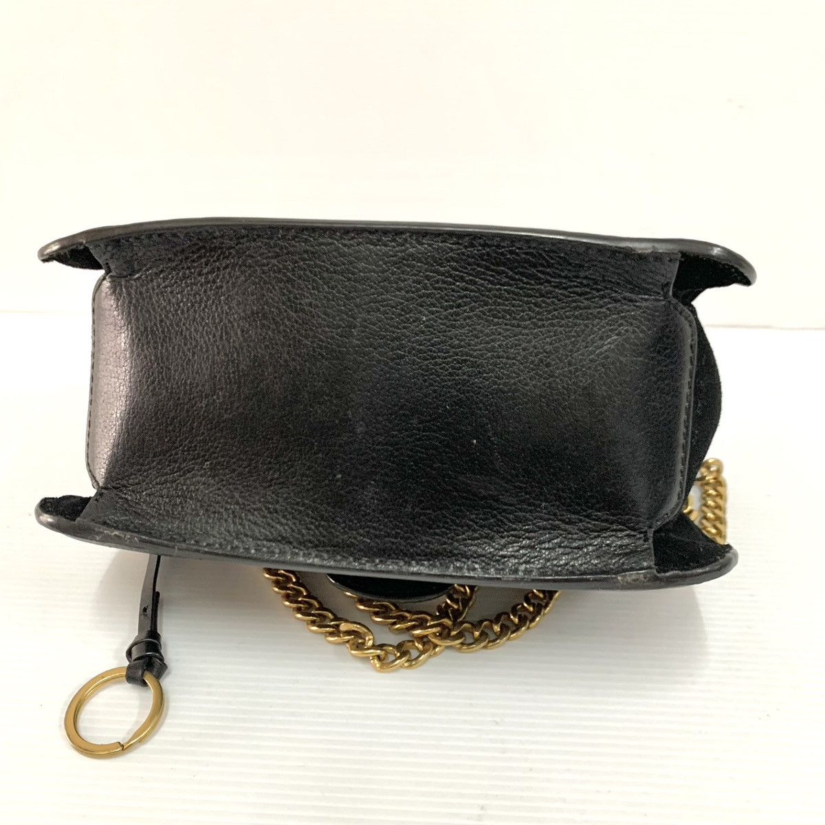 Chloe Chole Leather Black Shoulder Chain Bag Size ONE SIZE - 6 Thumbnail
